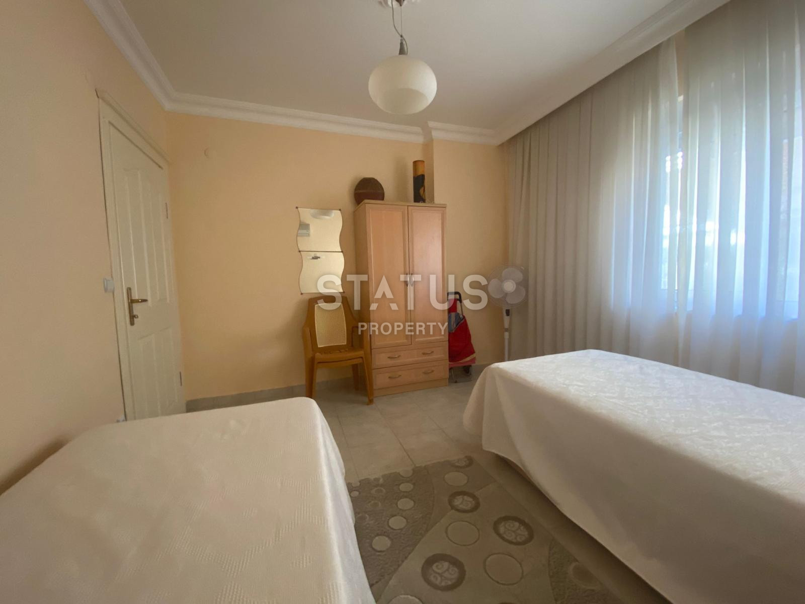 Трёхкомнатная меблированная квартира в 200м от моря в открытом районе ОБА. 105м2 фото 4