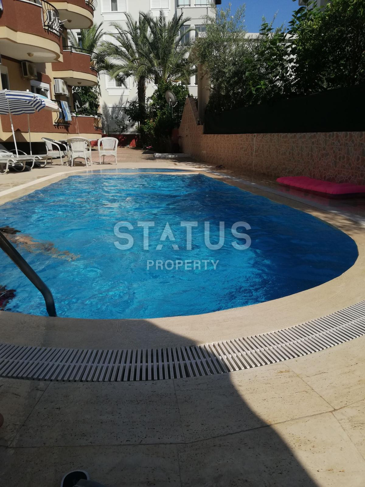 Трёхкомнатная меблированная квартира в 200м от моря в открытом районе ОБА. 105м2 фото 25