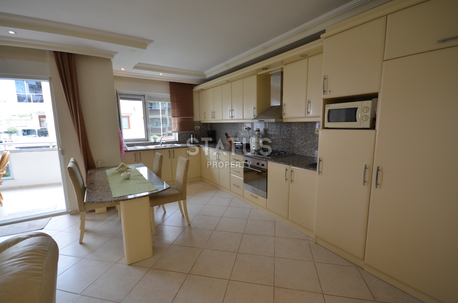 Меблированная трёхкомнатная квартира у моря в районе нижняя ОБА. 120м2 фото 6