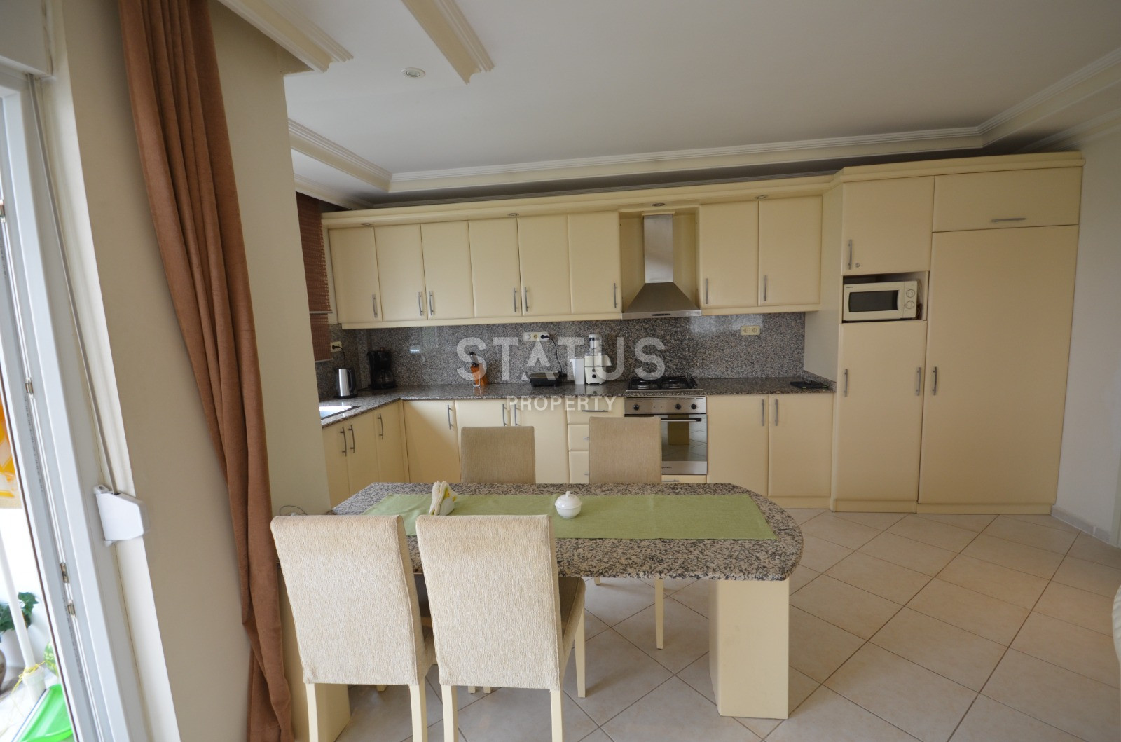 Меблированная трёхкомнатная квартира у моря в районе нижняя ОБА. 120м2 фото 8