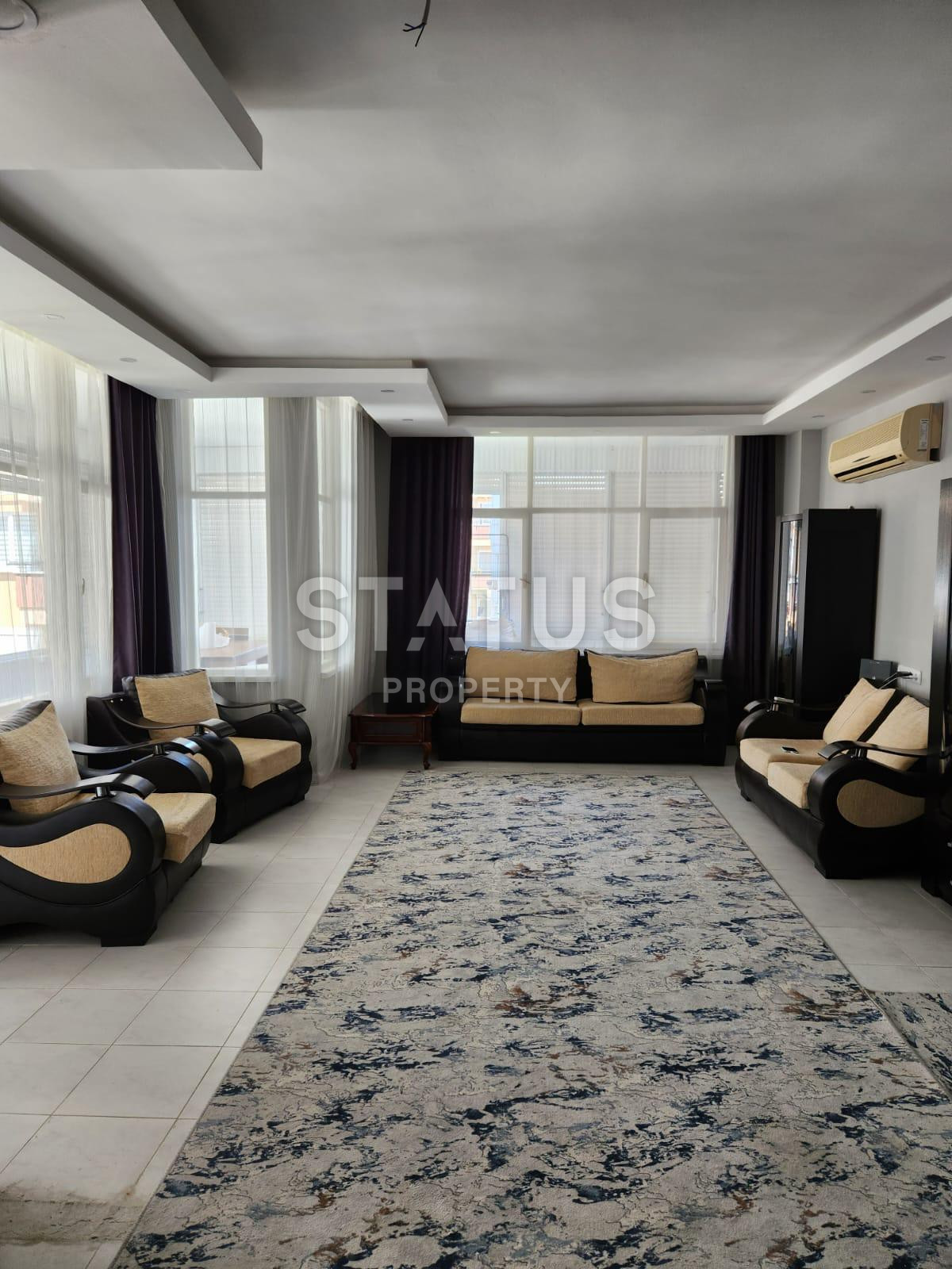 Просторная трёхкомнатная квартира 350м от моря в районе ОБА. 125м2 фото 2
