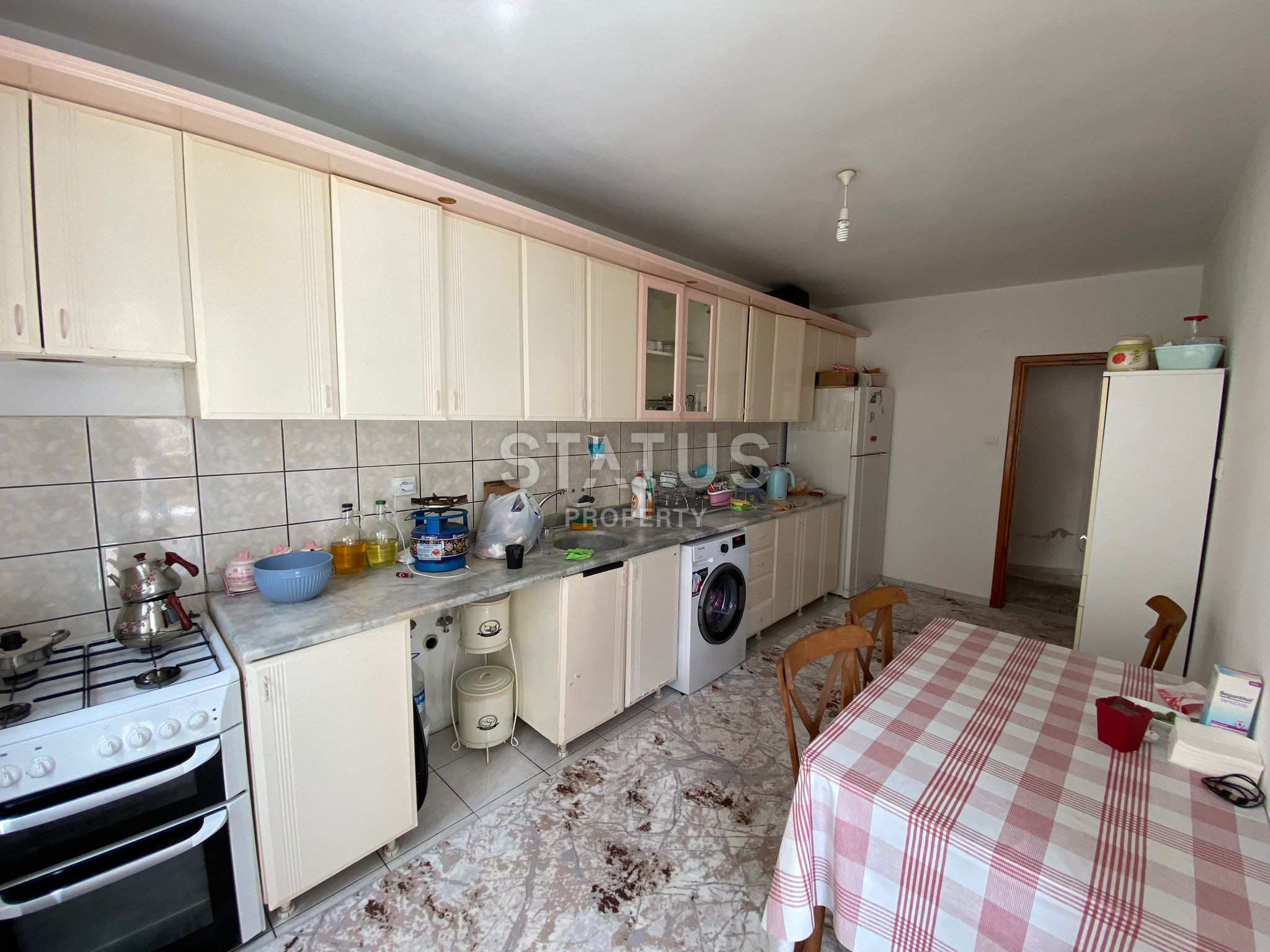 Трёхкомнатная квартира с отдельной кухней в 150м от пляжа Клеопатры. 120м2 фото 4