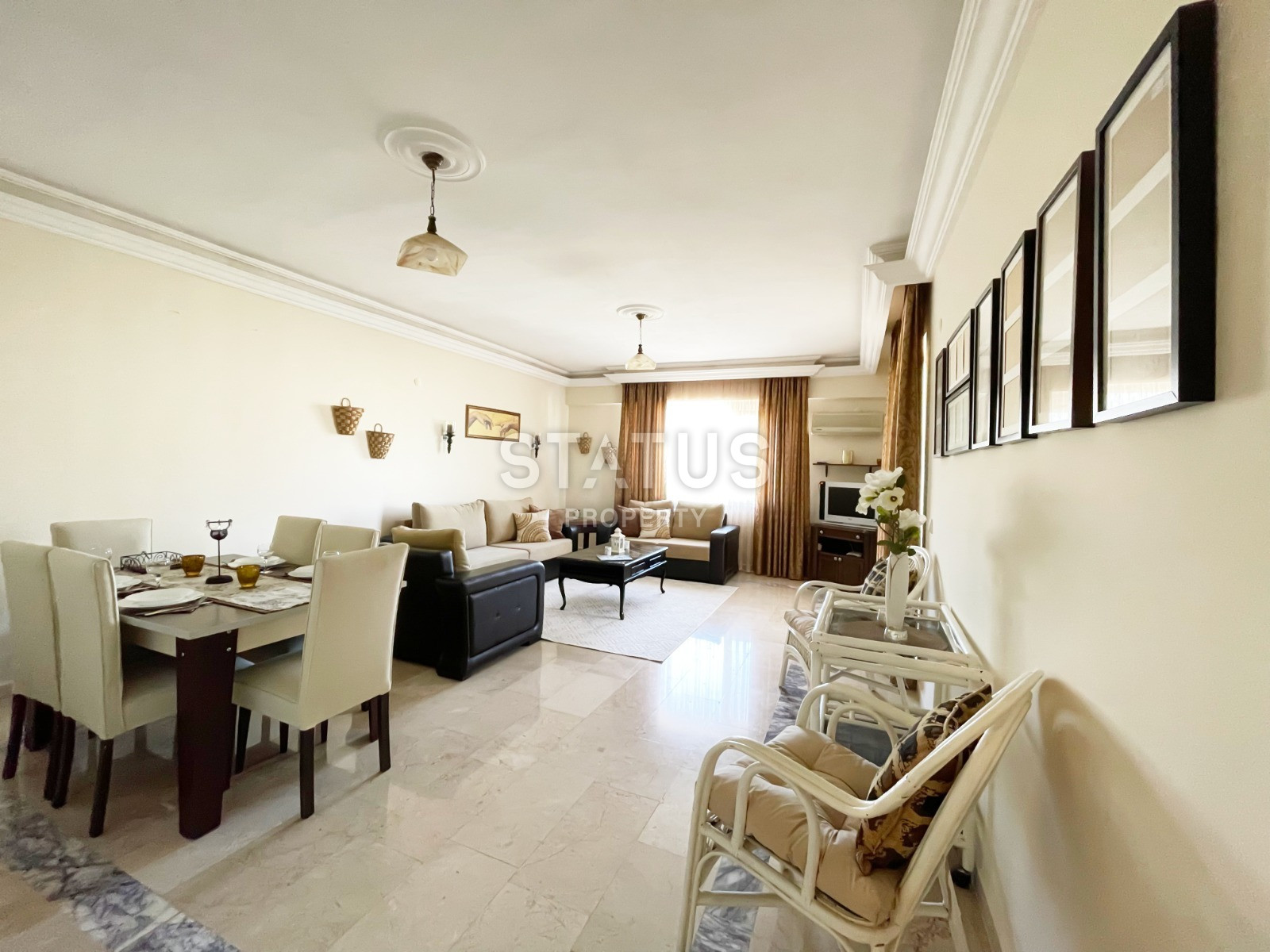 Очень просторная трёхкомнатная квартира в 150м от моря в ОБЕ. 130м2 фото 5