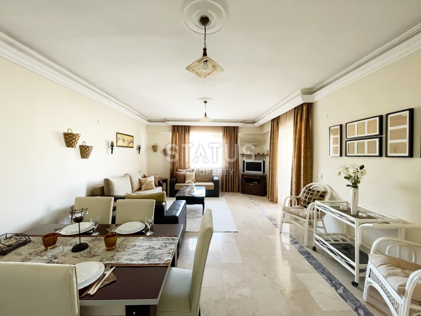 Очень просторная трёхкомнатная квартира в 150м от моря в ОБЕ. 130м2 фото 3