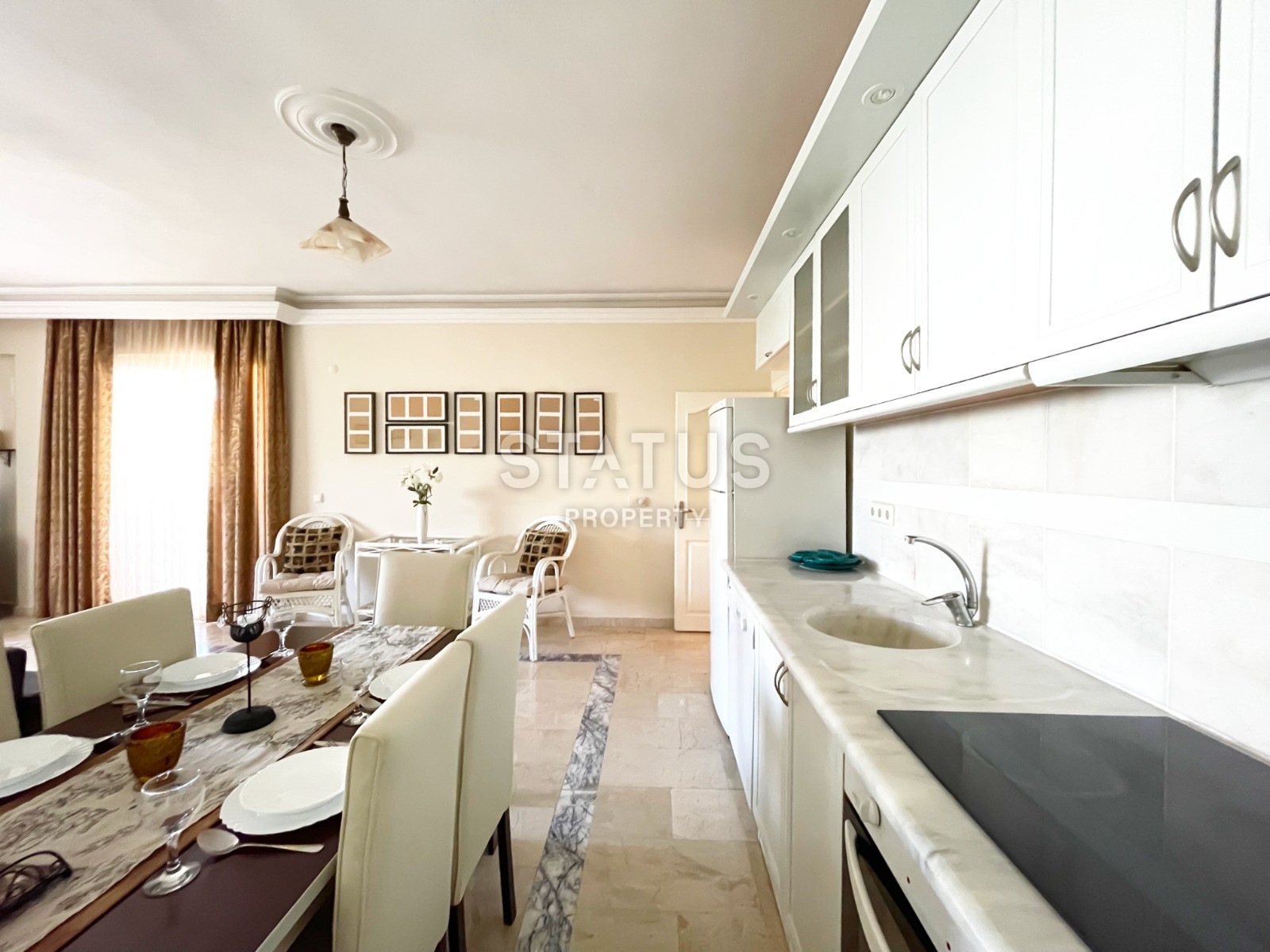 Очень просторная трёхкомнатная квартира в 150м от моря в ОБЕ. 130м2 фото 7