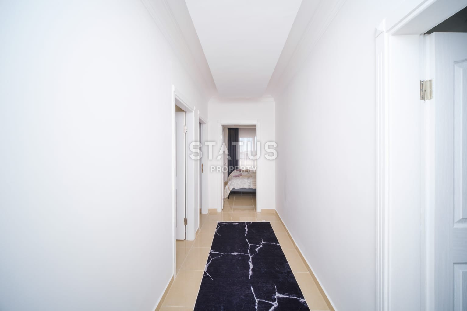 Апартаменты 2+1 с видом на море и Кале в комплексе с богатой инфраструктурой в  Джикджилли. 110м2 фото 5