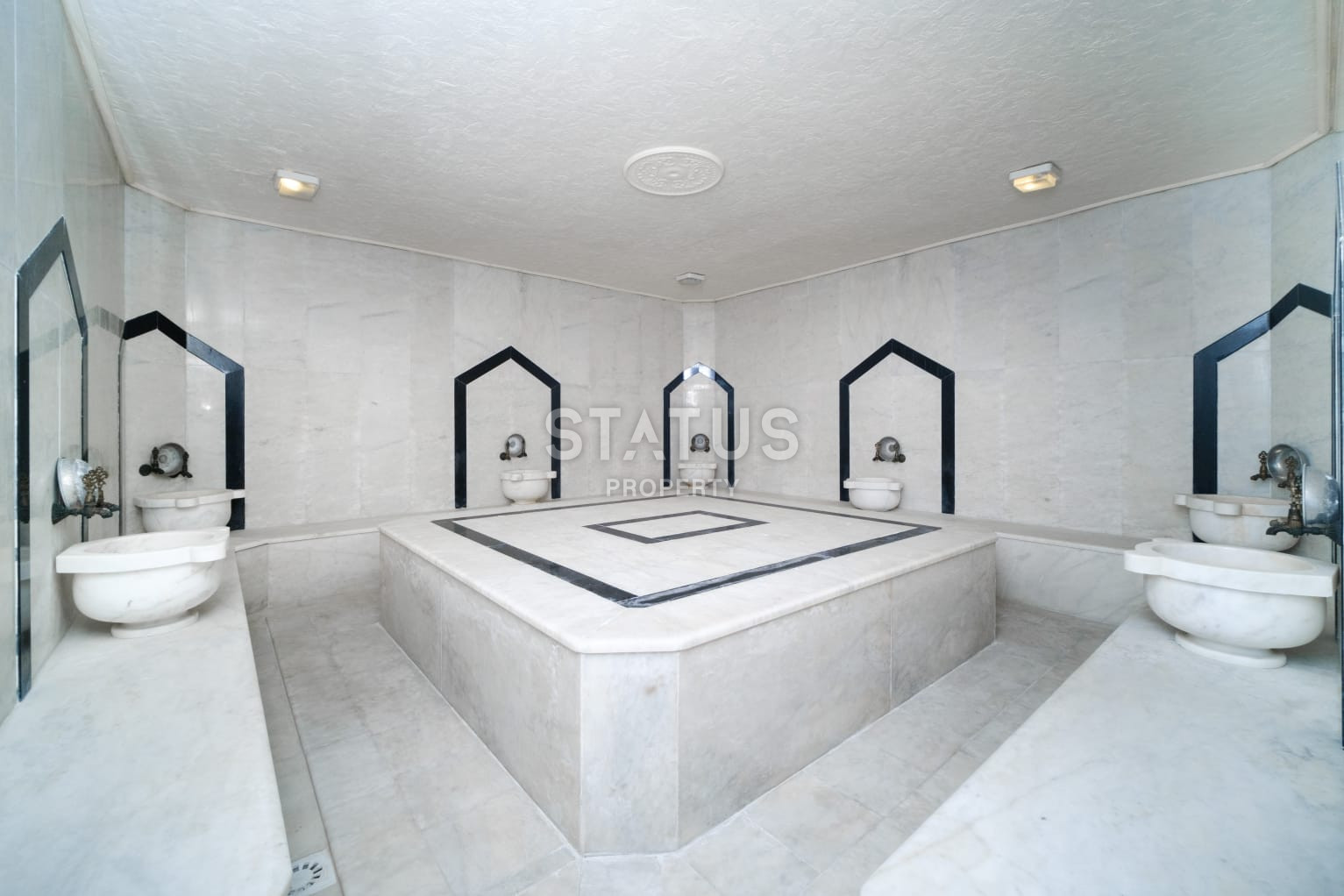 Апартаменты 2+1 с видом на море и Кале в комплексе с богатой инфраструктурой в  Джикджилли. 110м2 фото 19