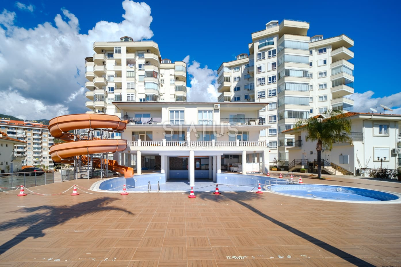 Апартаменты 2+1 с видом на море и Кале в комплексе с богатой инфраструктурой в  Джикджилли. 110м2 фото 22