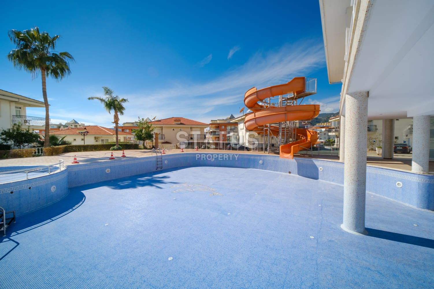 Апартаменты 2+1 с видом на море и Кале в комплексе с богатой инфраструктурой в  Джикджилли. 110м2 фото 25