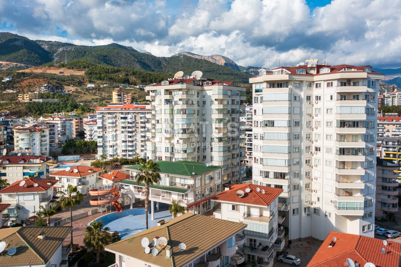 Апартаменты 2+1 с видом на море и Кале в комплексе с богатой инфраструктурой в  Джикджилли. 110м2 фото 27