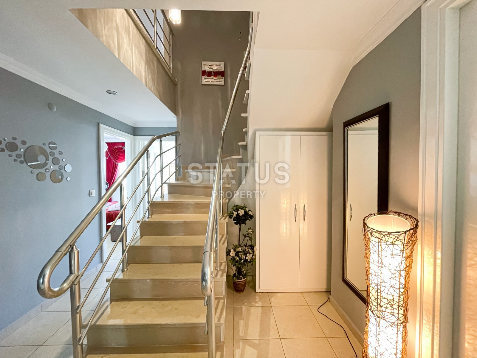 Turnkey penthouse with sea and mountain views 4+1 in a complex with luxurious infrastructure in Oba, 220 m2 фото 11