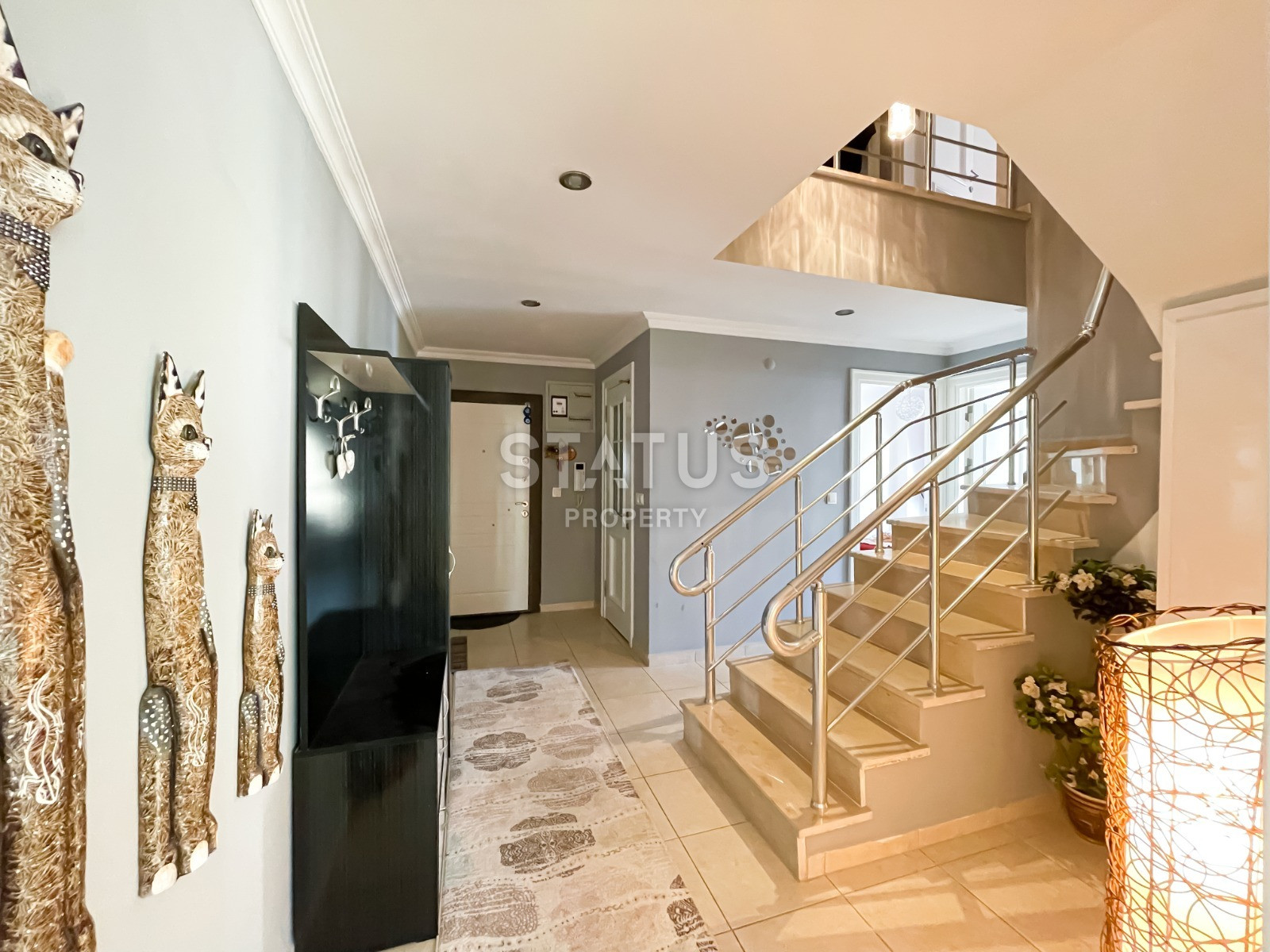 Turnkey penthouse with sea and mountain views 4+1 in a complex with luxurious infrastructure in Oba, 220 m2 фото 15