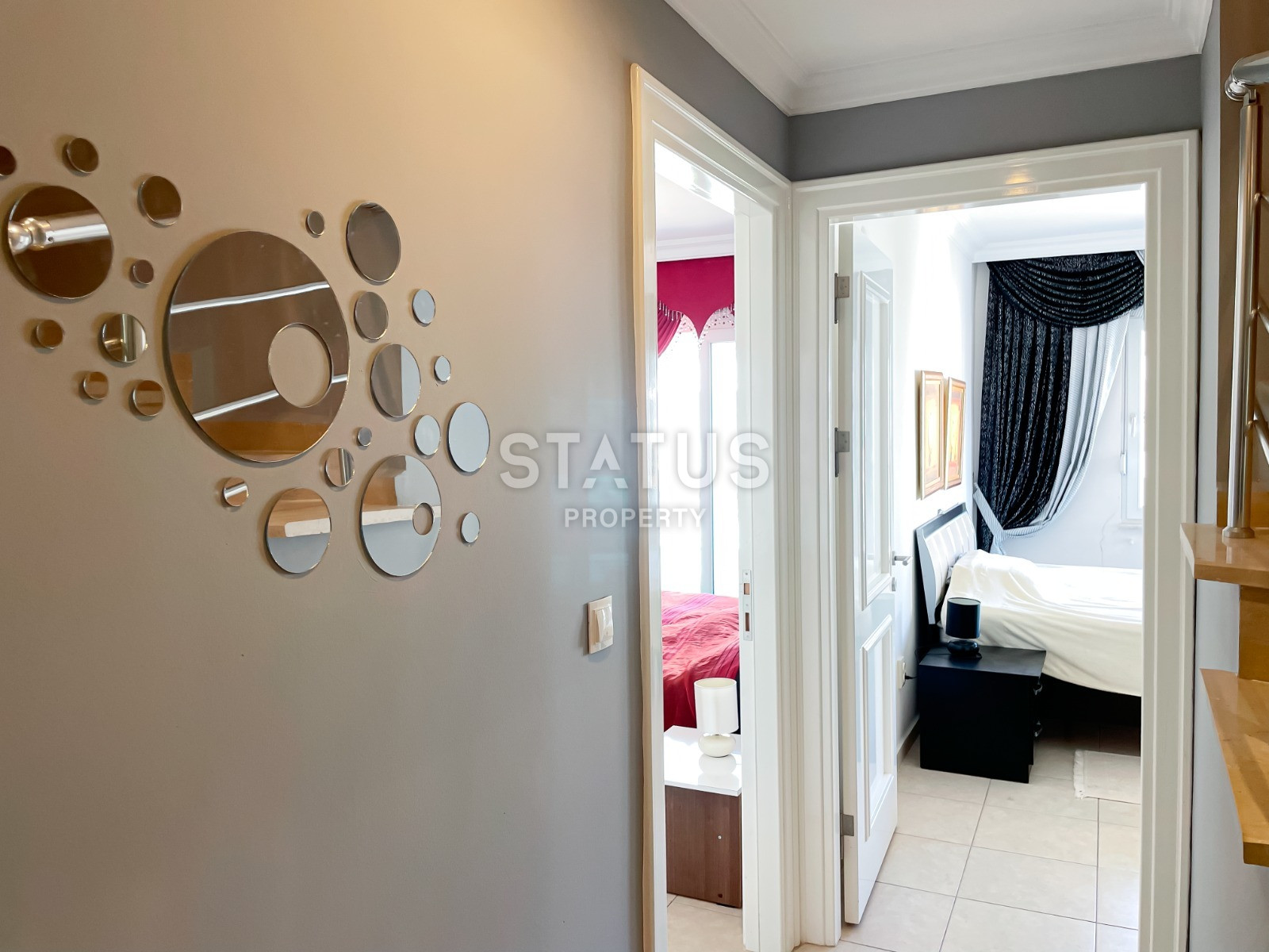 Turnkey penthouse with sea and mountain views 4+1 in a complex with luxurious infrastructure in Oba, 220 m2 фото 22