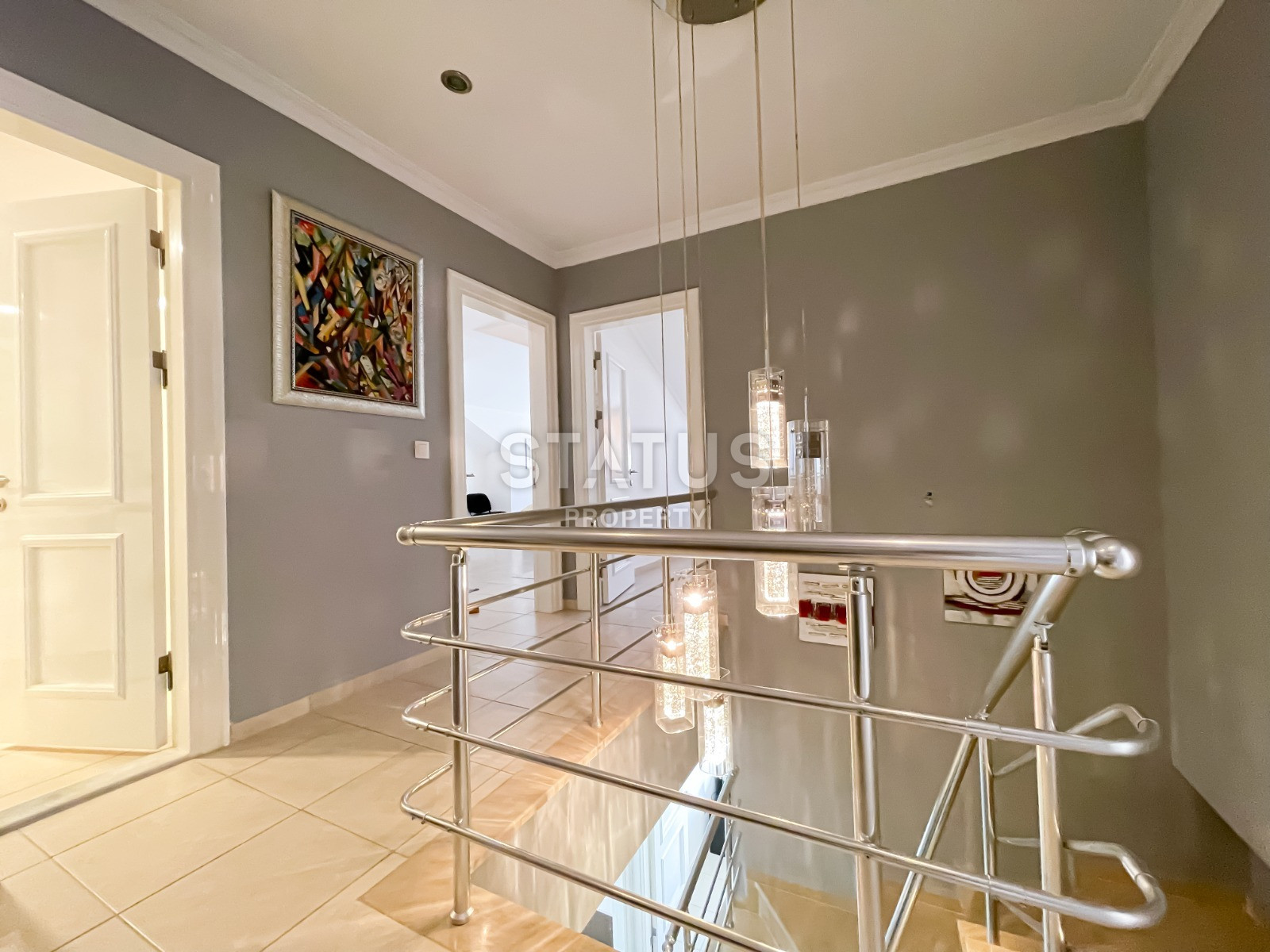 Turnkey penthouse with sea and mountain views 4+1 in a complex with luxurious infrastructure in Oba, 220 m2 фото 23