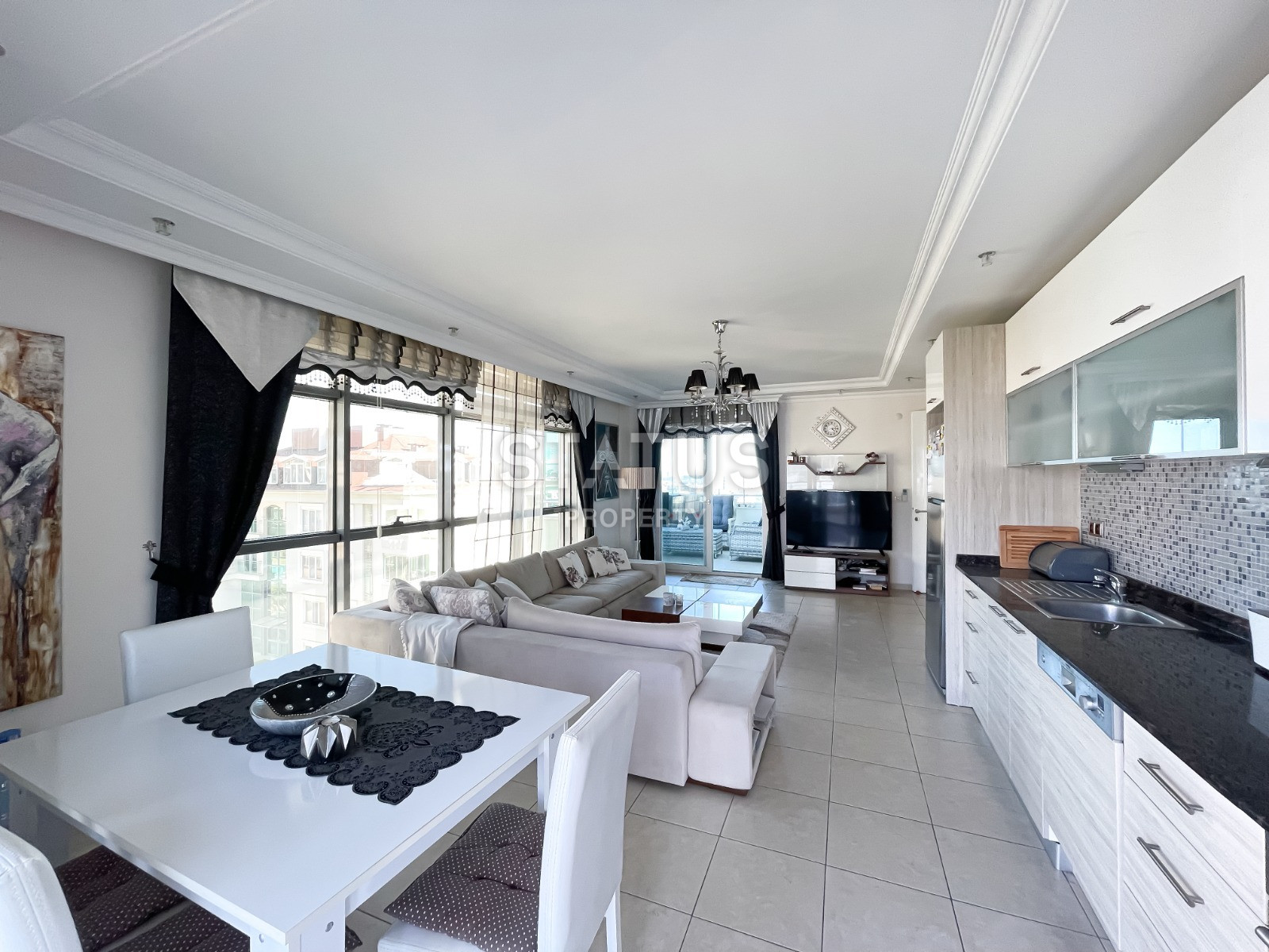Turnkey penthouse with sea and mountain views 4+1 in a complex with luxurious infrastructure in Oba, 220 m2 фото 36