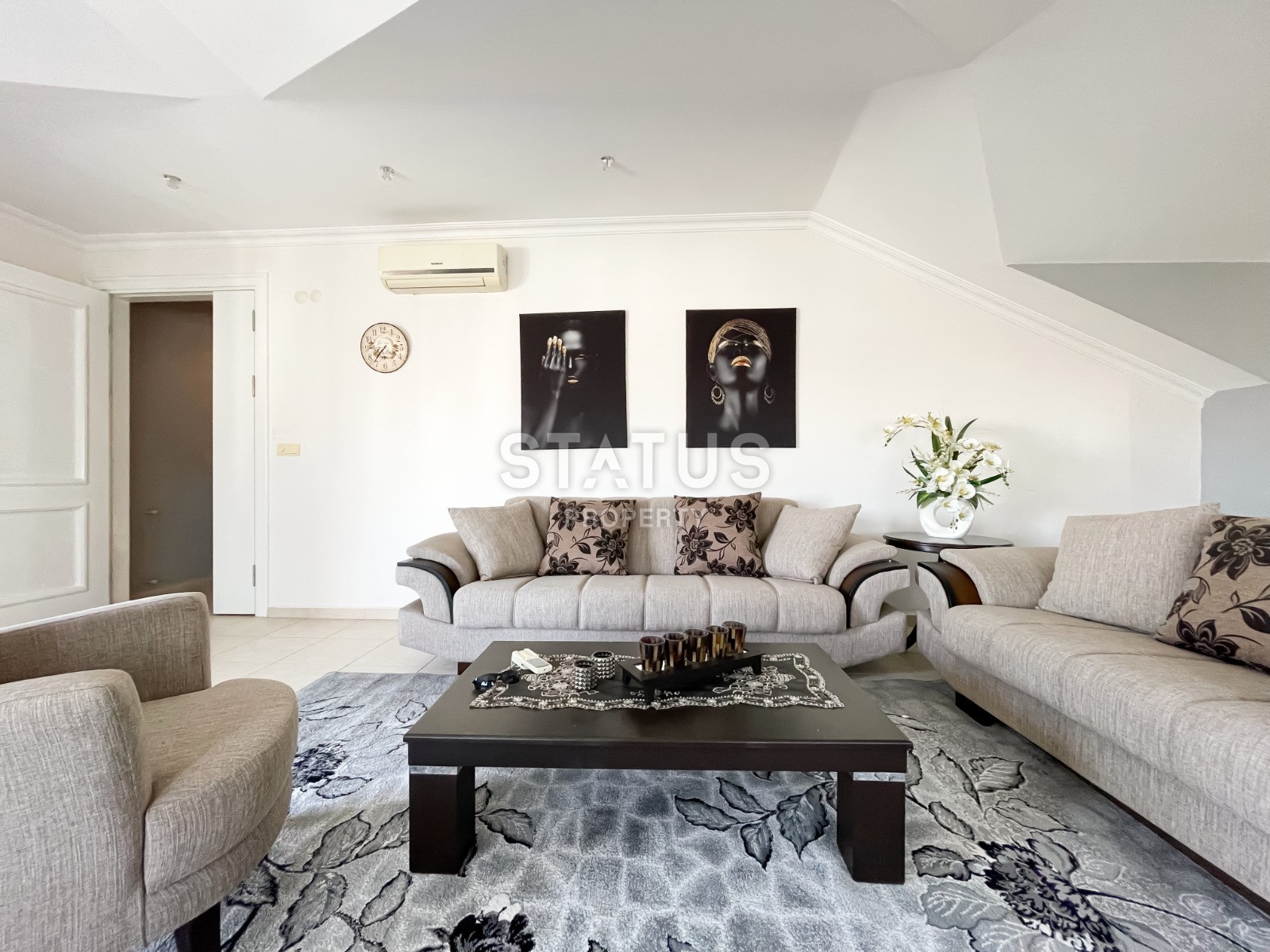 Turnkey penthouse with sea and mountain views 4+1 in a complex with luxurious infrastructure in Oba, 220 m2 фото 38