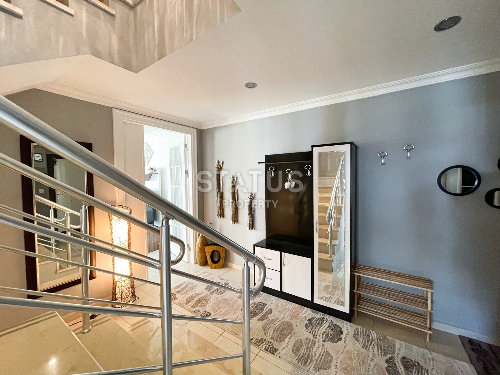 Turnkey penthouse with sea and mountain views 4+1 in a complex with luxurious infrastructure in Oba, 220 m2 фото 39