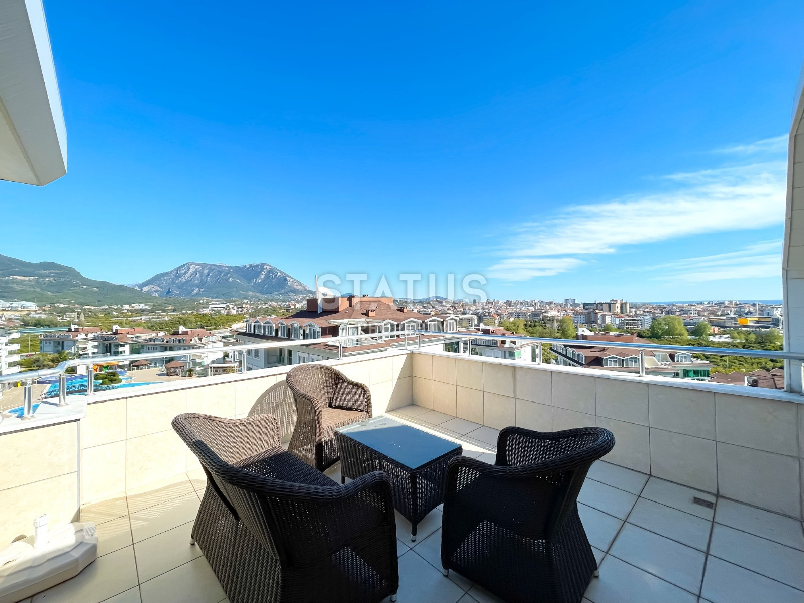 Turnkey penthouse with sea and mountain views 4+1 in a complex with luxurious infrastructure in Oba, 220 m2 фото 56