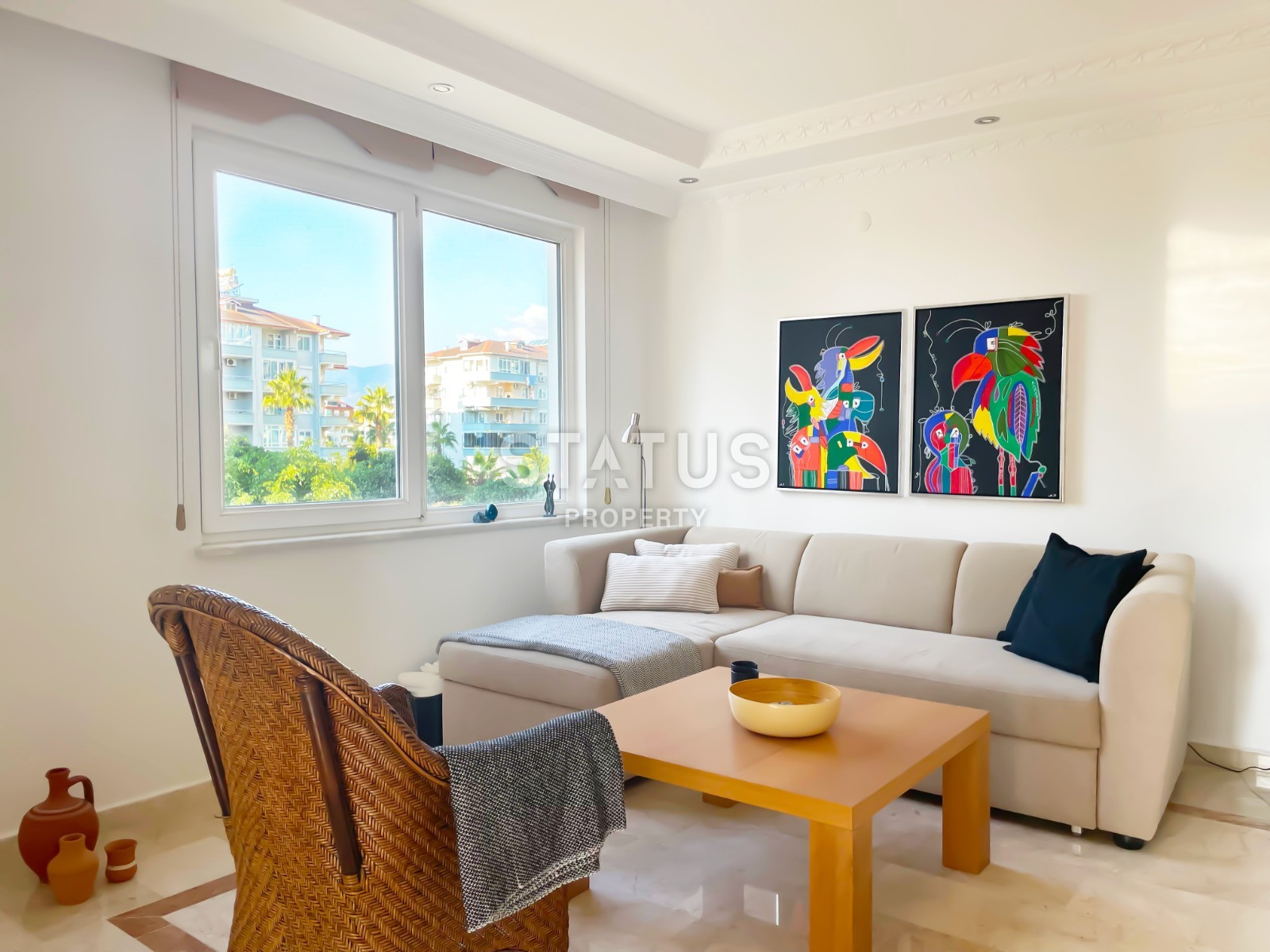 Furnished three-room apartment by the sea 100m from it in Mahmutlar district. 110m2 фото 21