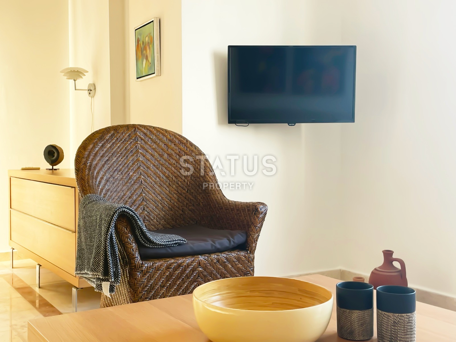 Furnished three-room apartment by the sea 100m from it in Mahmutlar district. 110m2 фото 37