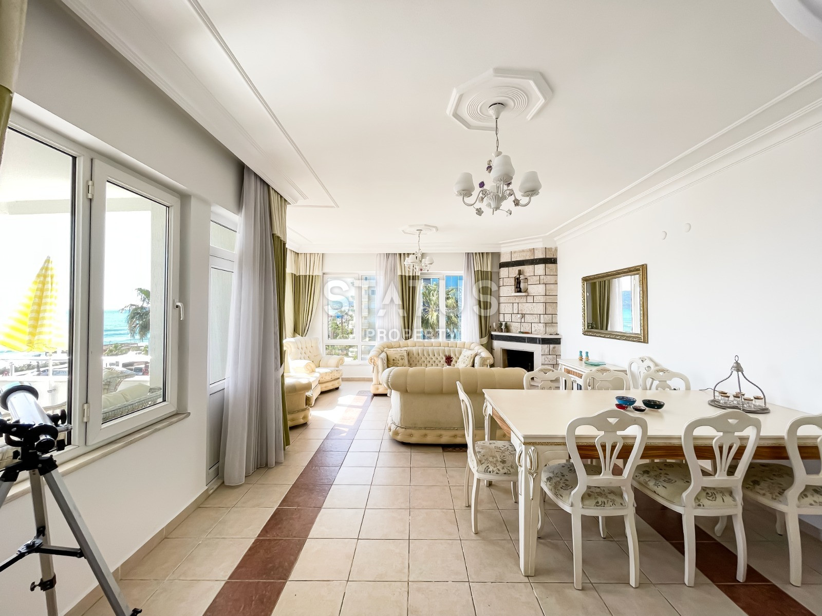 Four-room apartment in the first coastline in the Tosmur area. 160m2 фото 20