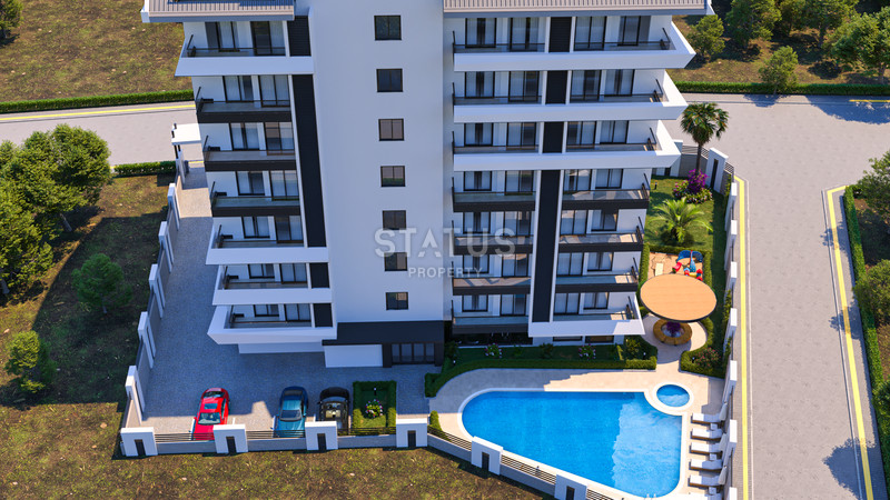 Премиальный проект по цене бизнес-класса в центре Аланьи пляж Клеопатра. 58,5м2 -128м2 фото 9