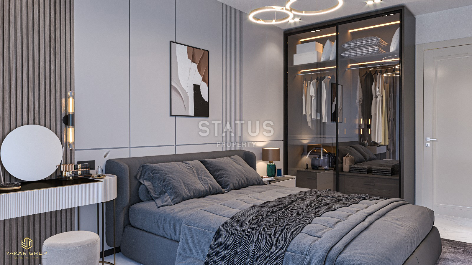 Премиальный проект по цене бизнес-класса в центре Аланьи пляж Клеопатра. 58,5м2 -128м2 фото 14