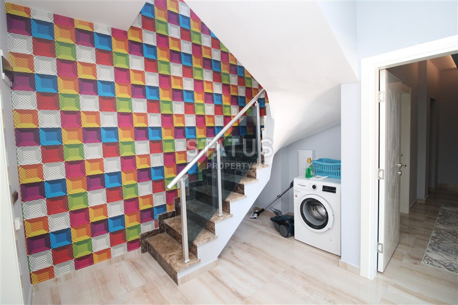 Двухуровневый дуплекс под ключ в 100м от моря в районе Махмутлар. 3+1. 185м2 фото 10