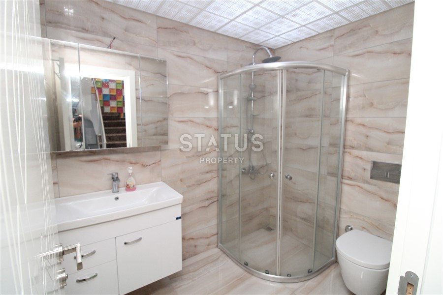 Двухуровневый дуплекс под ключ в 100м от моря в районе Махмутлар. 3+1. 185м2 фото 19