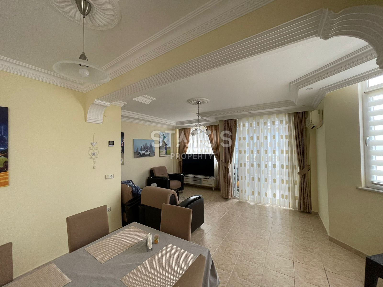 Меблированная квартира в комплексе вилл с бассейном в 150 м от моря, 130 м2 фото 9