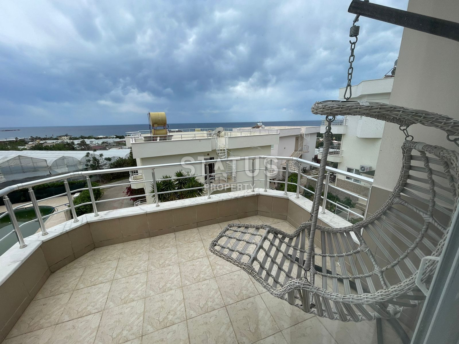 Меблированная квартира в комплексе вилл с бассейном в 150 м от моря, 130 м2 фото 14