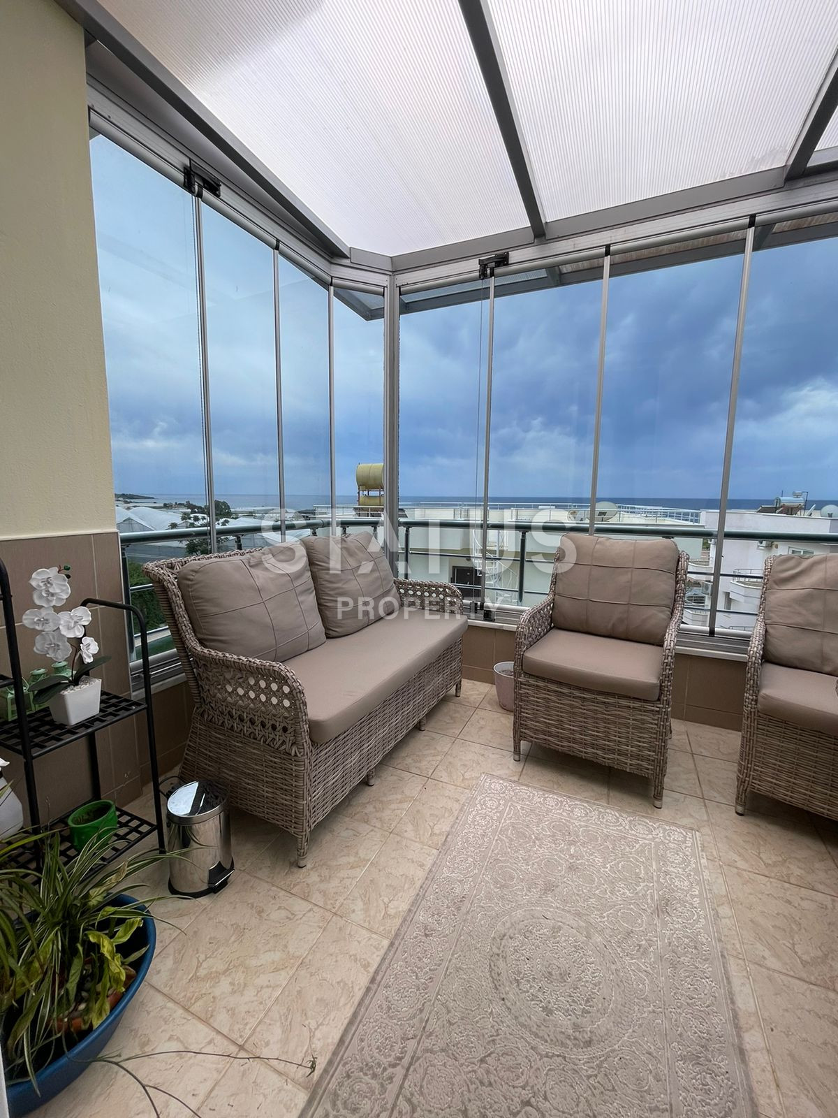 Меблированная квартира в комплексе вилл с бассейном в 150 м от моря, 130 м2 фото 18