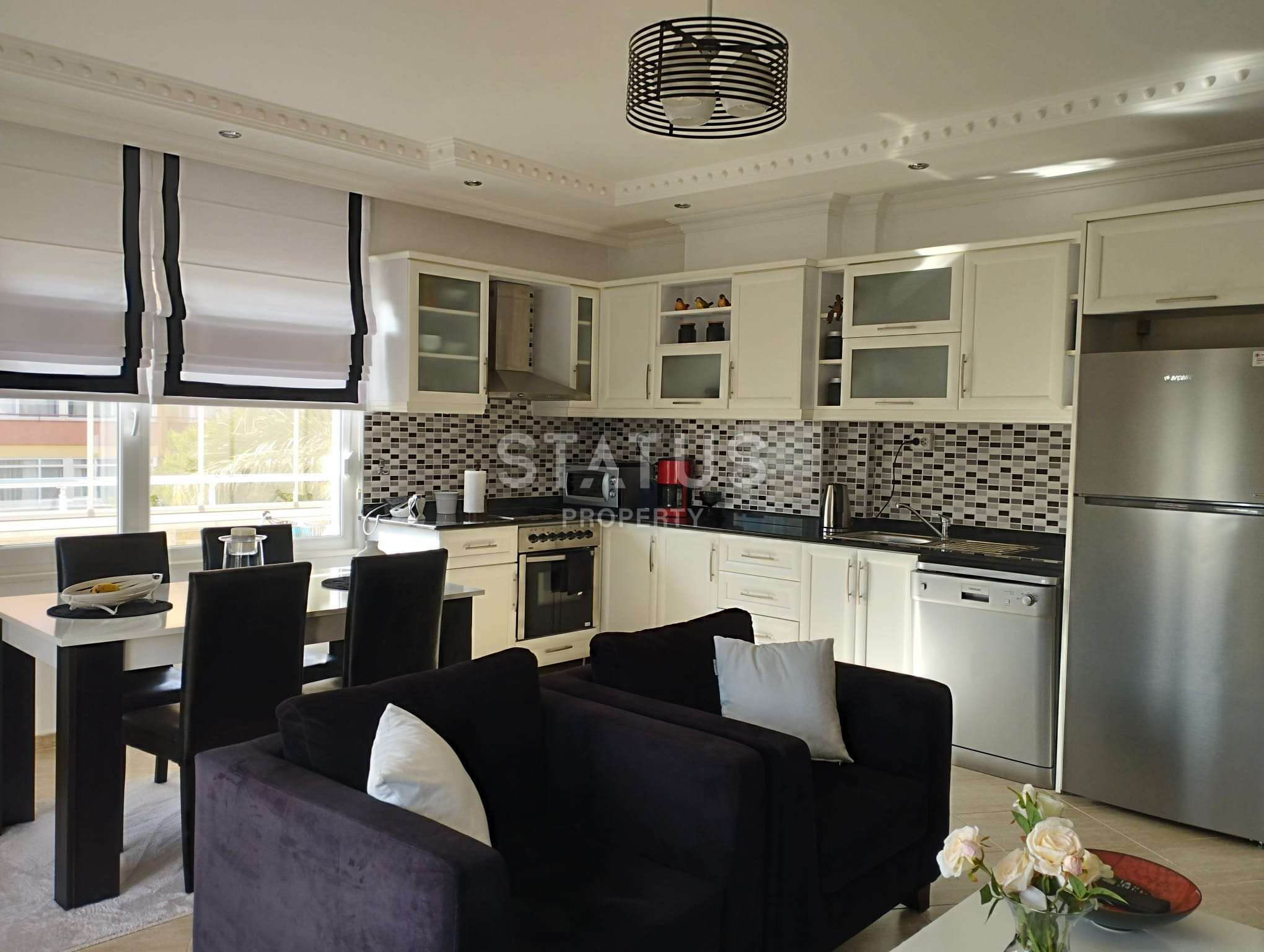 Уютная двухкомнатная квартира 2+1 в ЖК с инфраструктурой . 115м2 фото 4