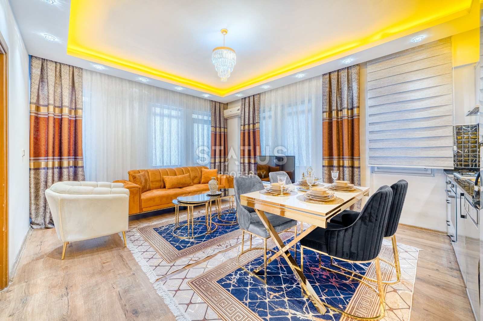 Квартира у моря в центре Аланий, 55м2. фото 4