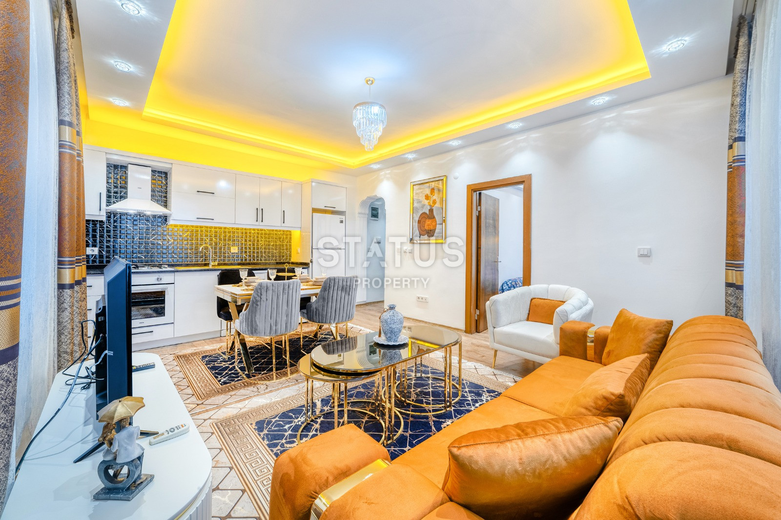 Квартира у моря в центре Аланий, 55м2. фото 6