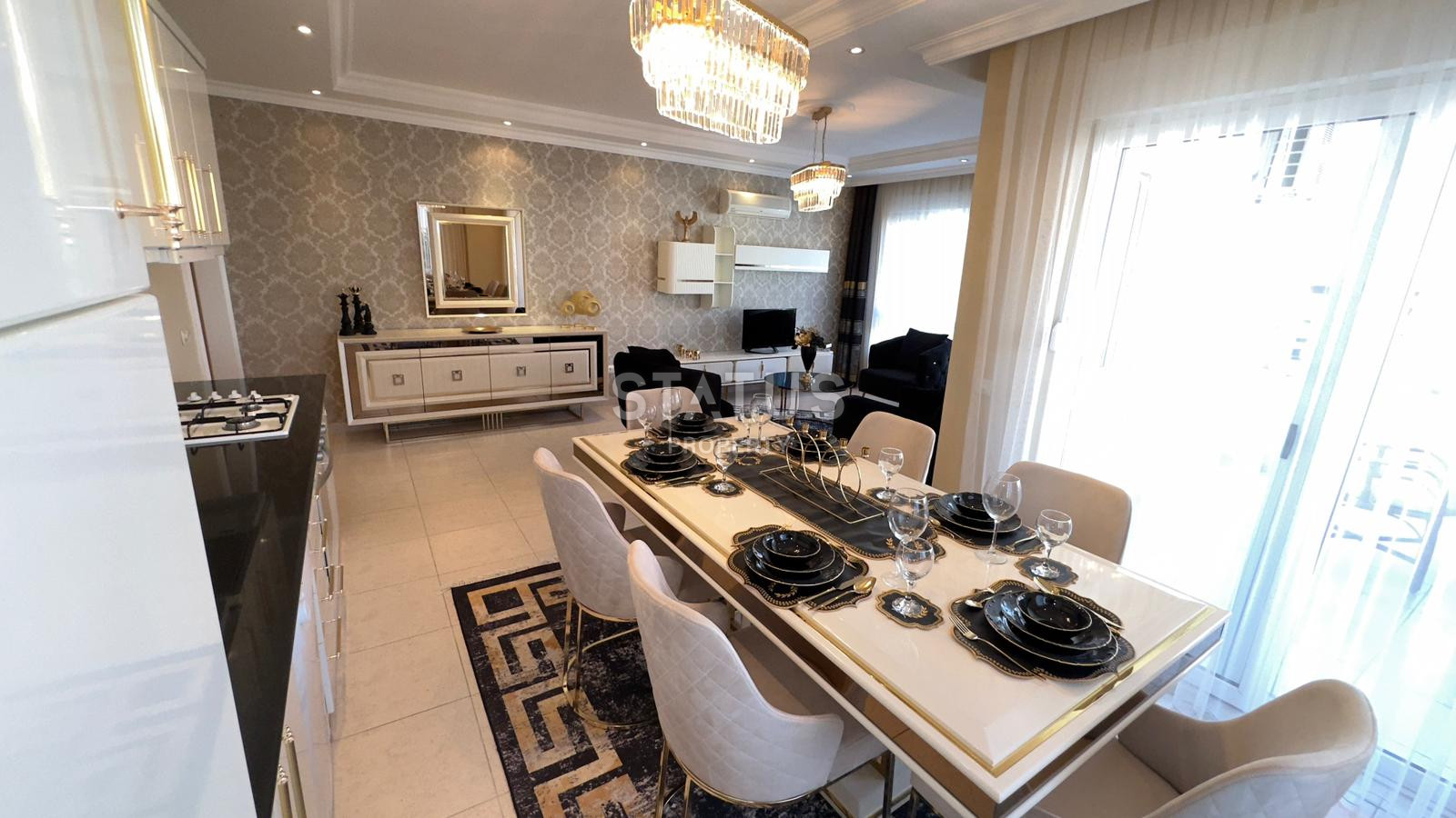 Трёхкомнатная квартира у моря районе Тасмур 120м2 фото 3