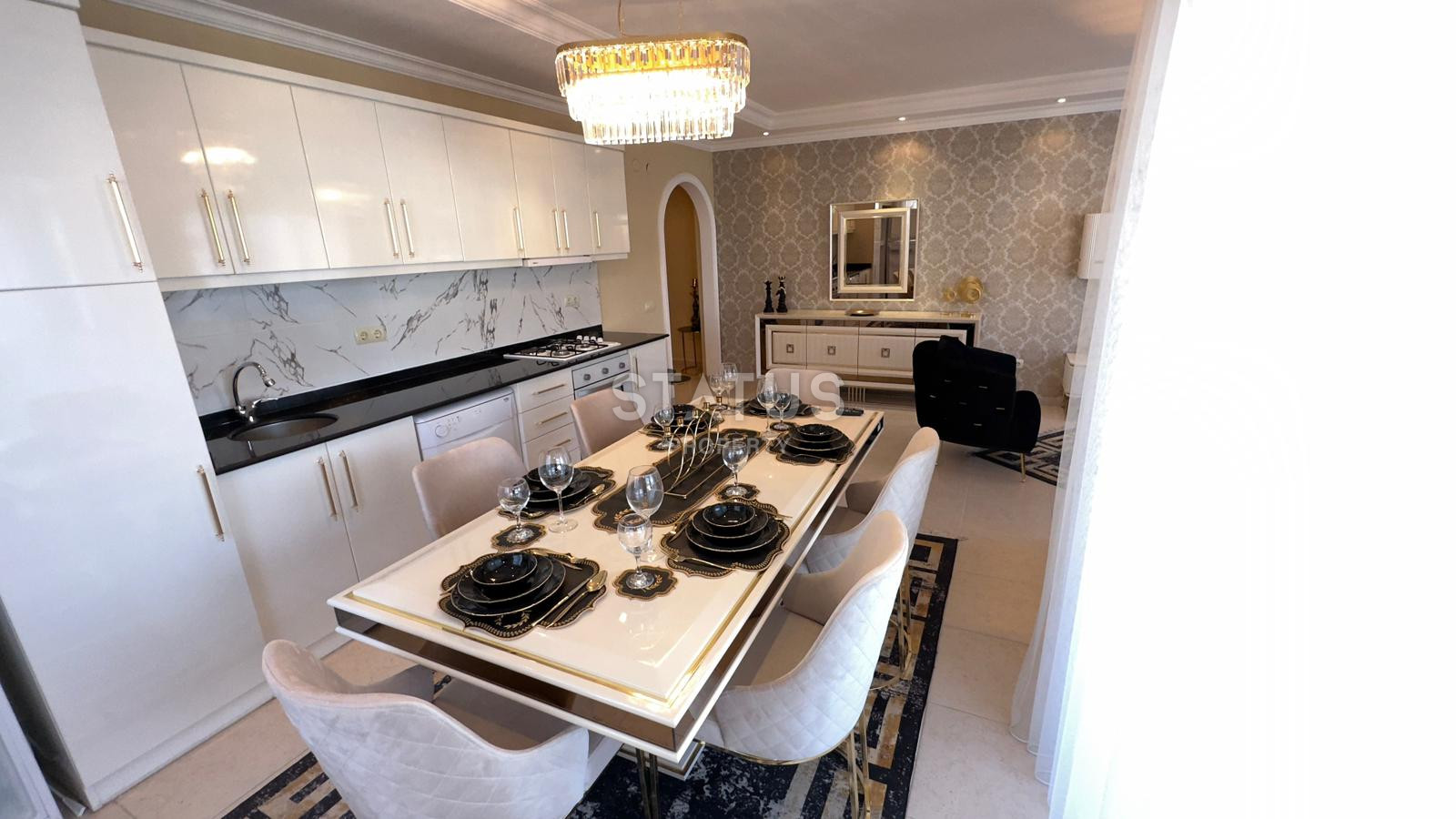 Трёхкомнатная квартира у моря районе Тасмур 120м2 фото 12