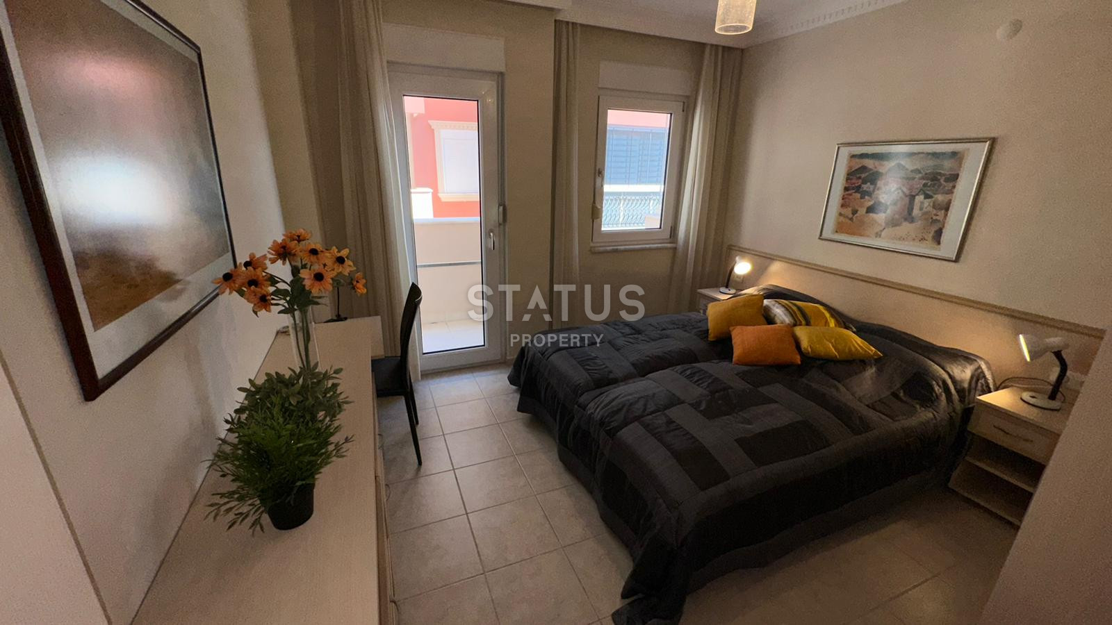 Уютная квартира полностью мебелированная в районе Оба. 100м2 фото 5