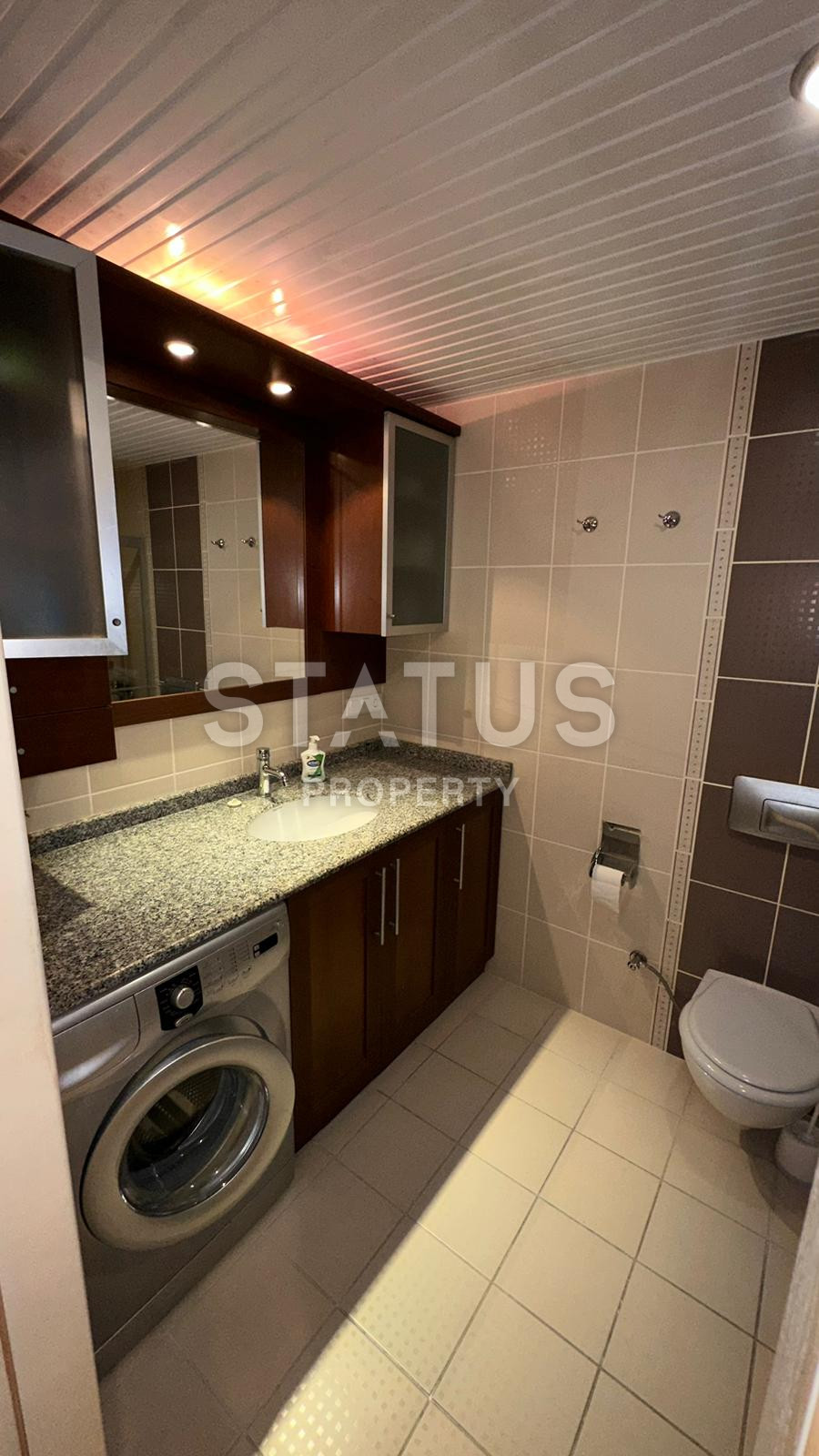 Уютная квартира полностью мебелированная в районе Оба. 100м2 фото 17