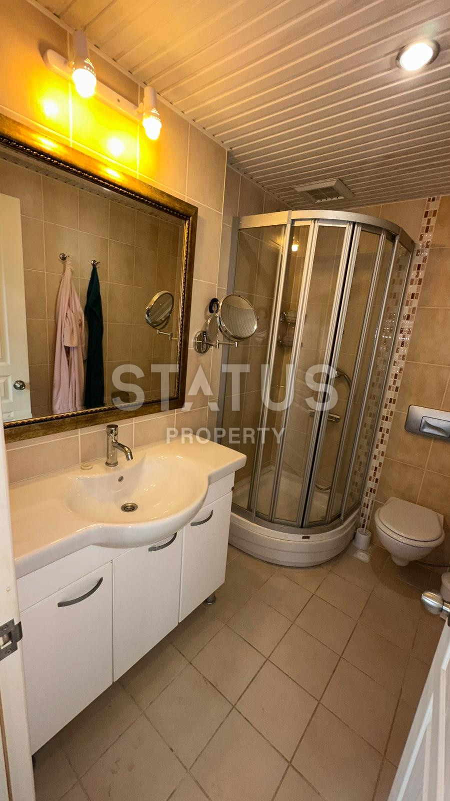 Уютная квартира полностью мебелированная в районе Оба. 100м2 фото 19