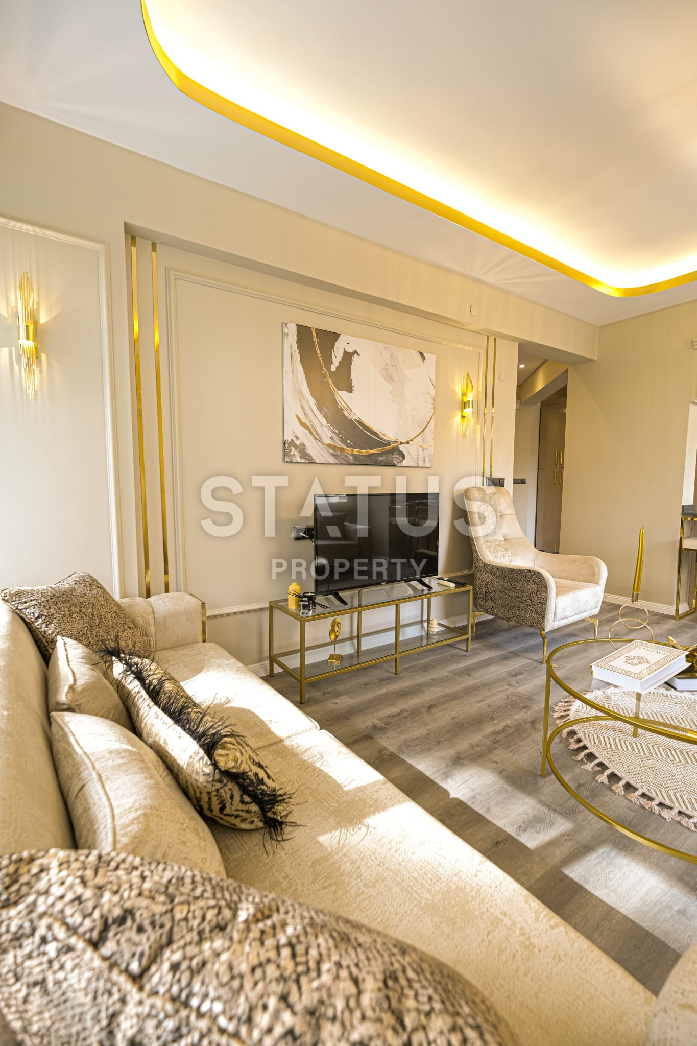 Трёхкомнатная квартира у моря на первой береговой линии в районе Махмутлар, 100 м2. фото 5