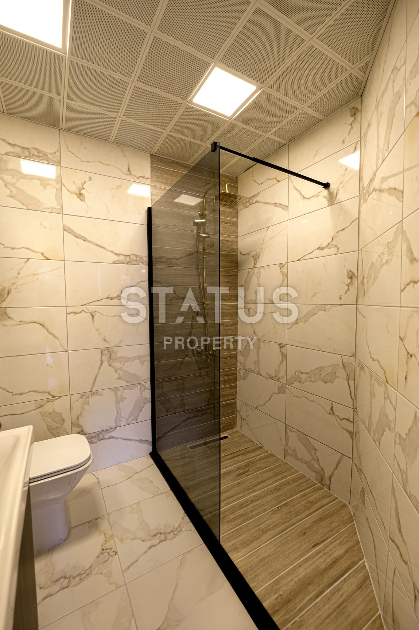 Трёхкомнатная квартира у моря на первой береговой линии в районе Махмутлар, 100 м2. фото 7