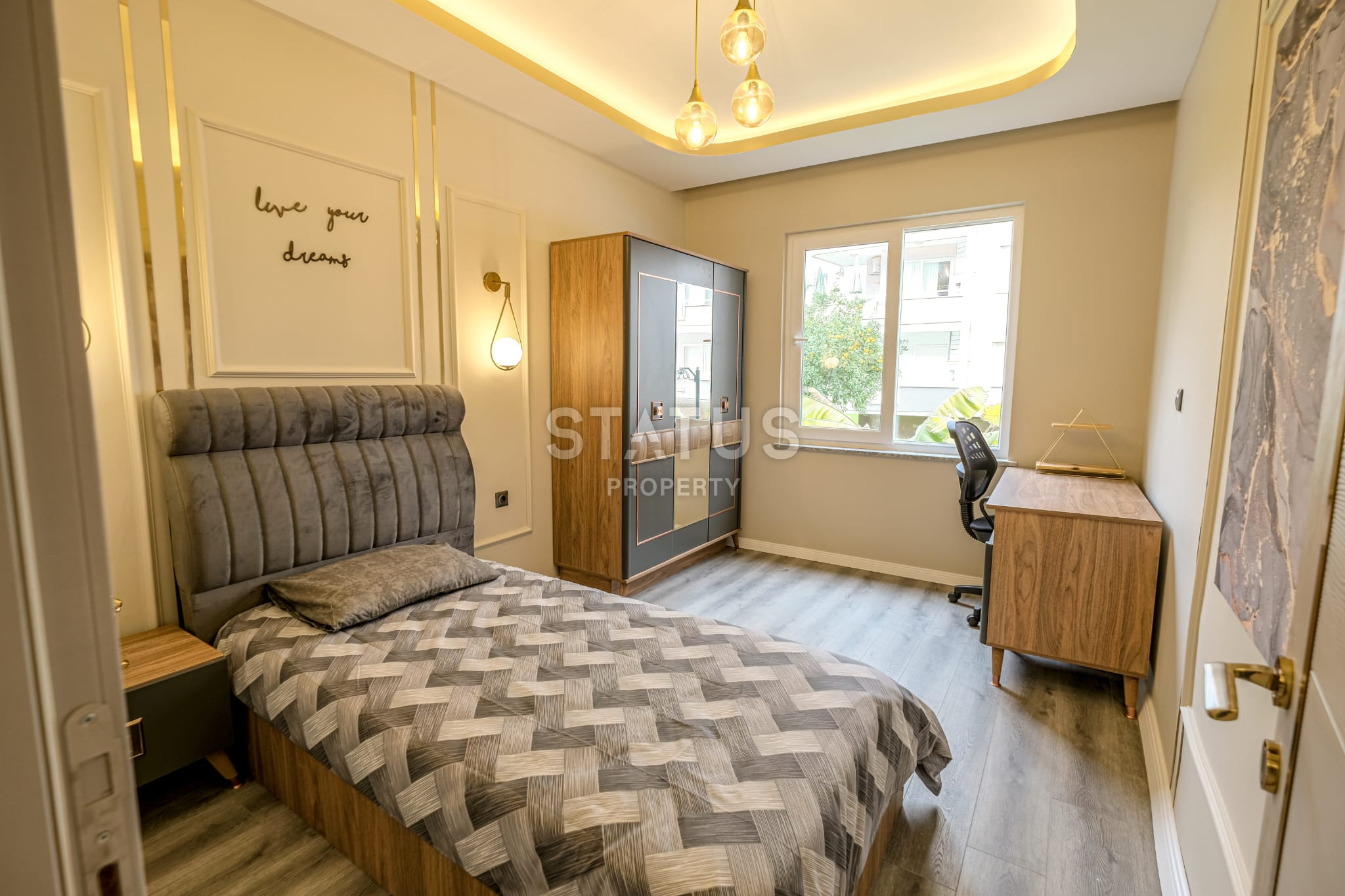 Трёхкомнатная квартира у моря на первой береговой линии в районе Махмутлар, 100 м2. фото 9