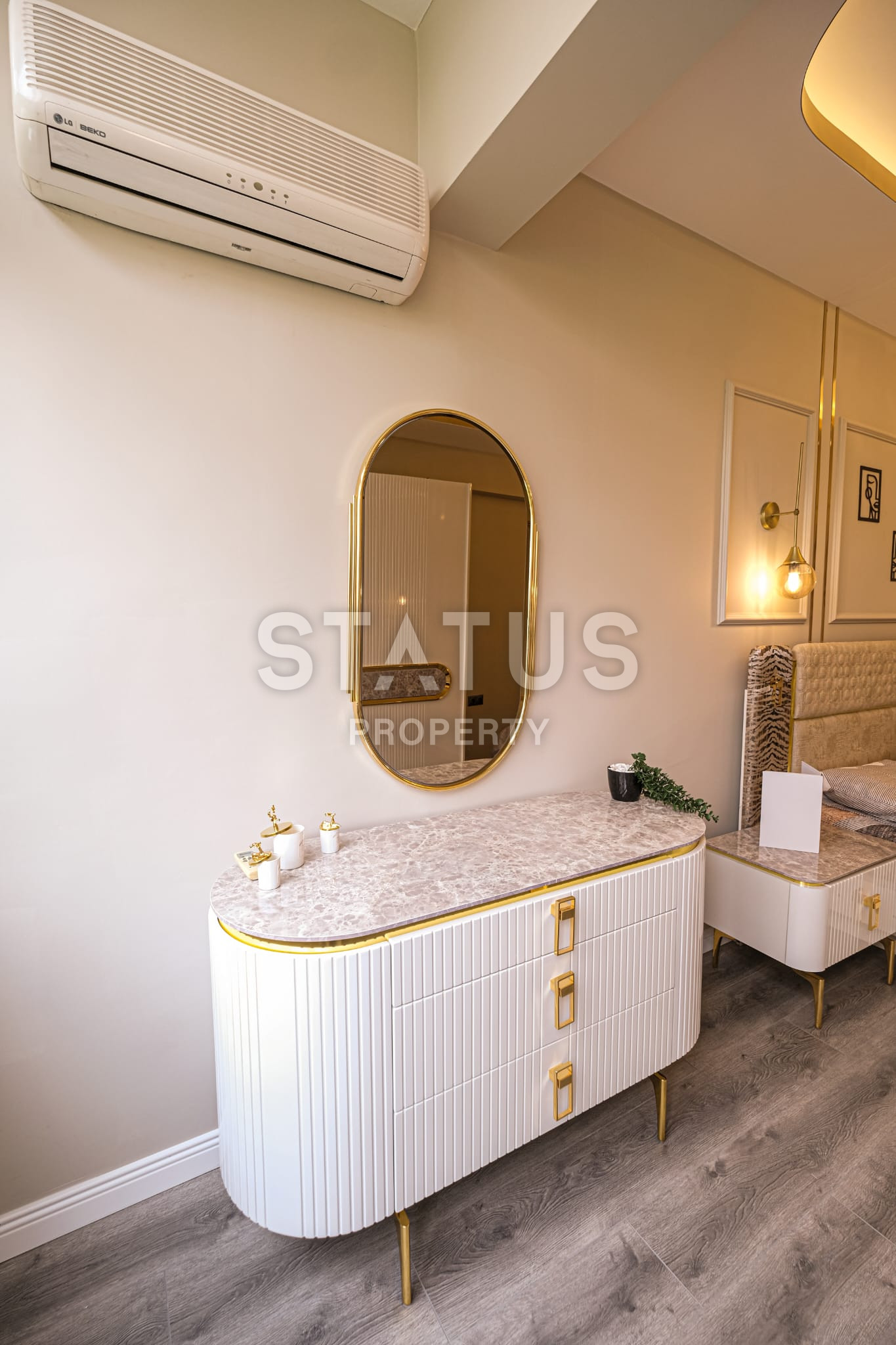 Трёхкомнатная квартира у моря на первой береговой линии в районе Махмутлар, 100 м2. фото 15