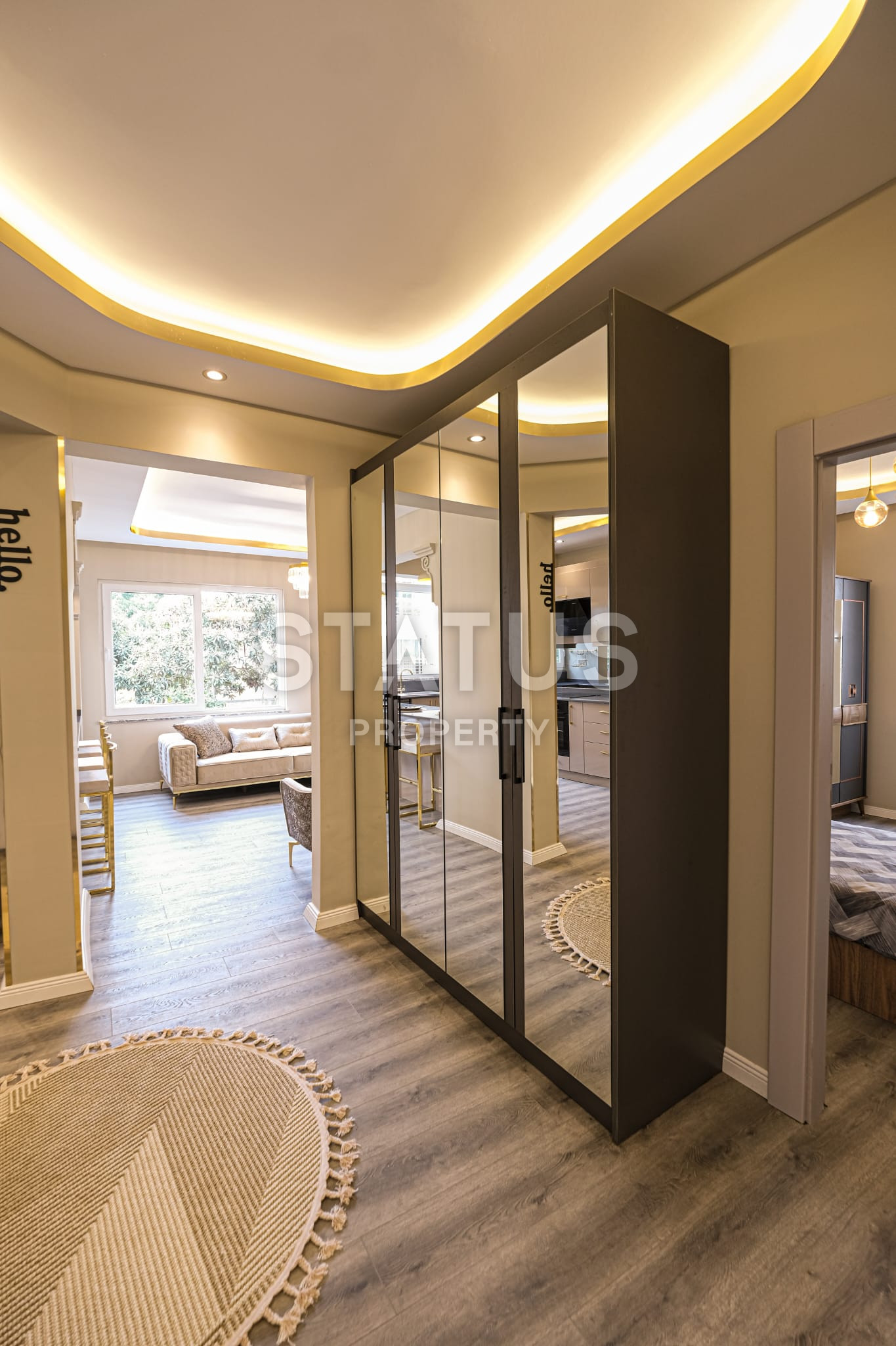 Трёхкомнатная квартира у моря на первой береговой линии в районе Махмутлар, 100 м2. фото 18