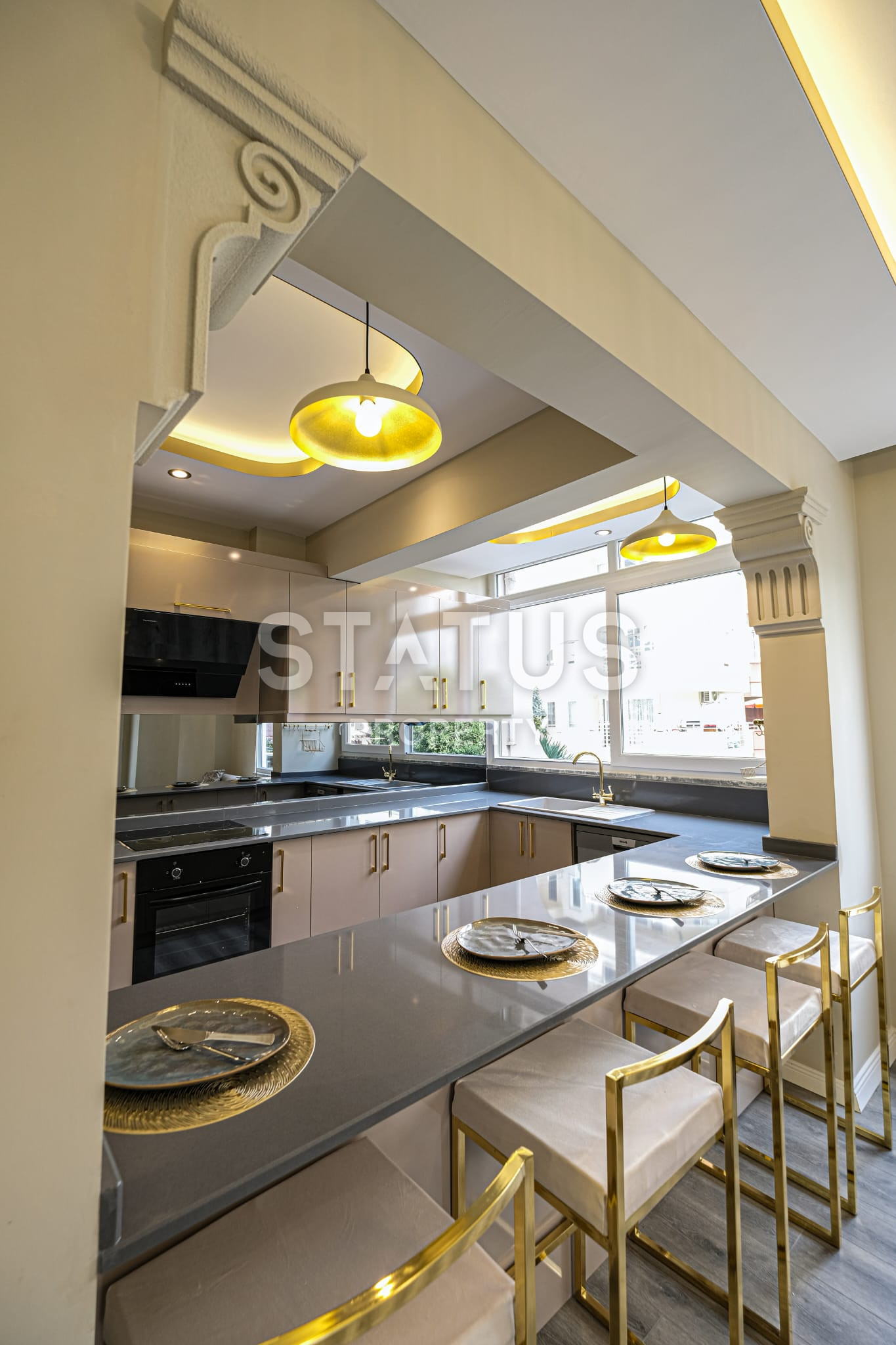 Трёхкомнатная квартира у моря на первой береговой линии в районе Махмутлар, 100 м2. фото 19