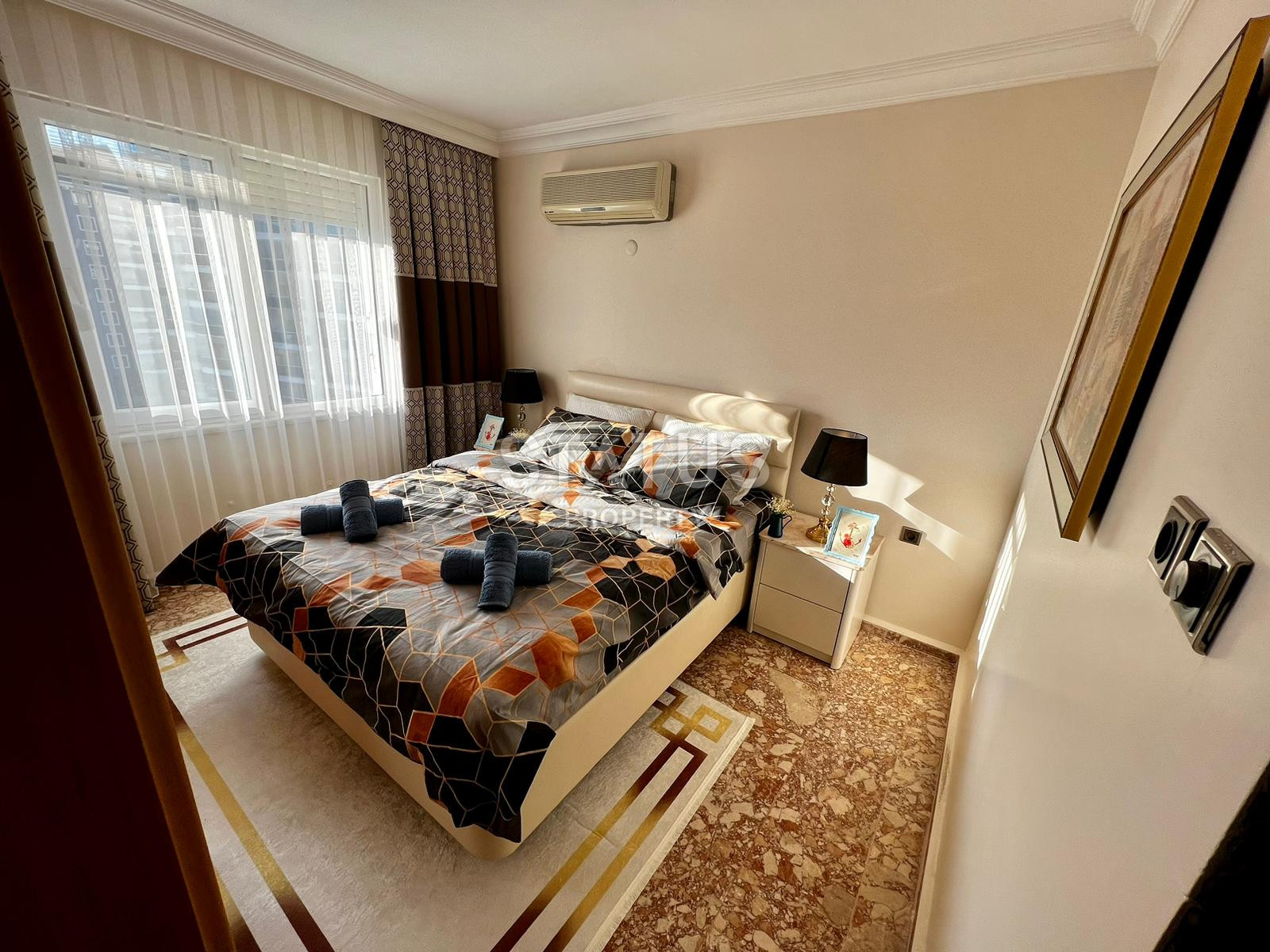 Furnished three-room apartment by the sea in Mahmutlar district, 115m2. фото 6