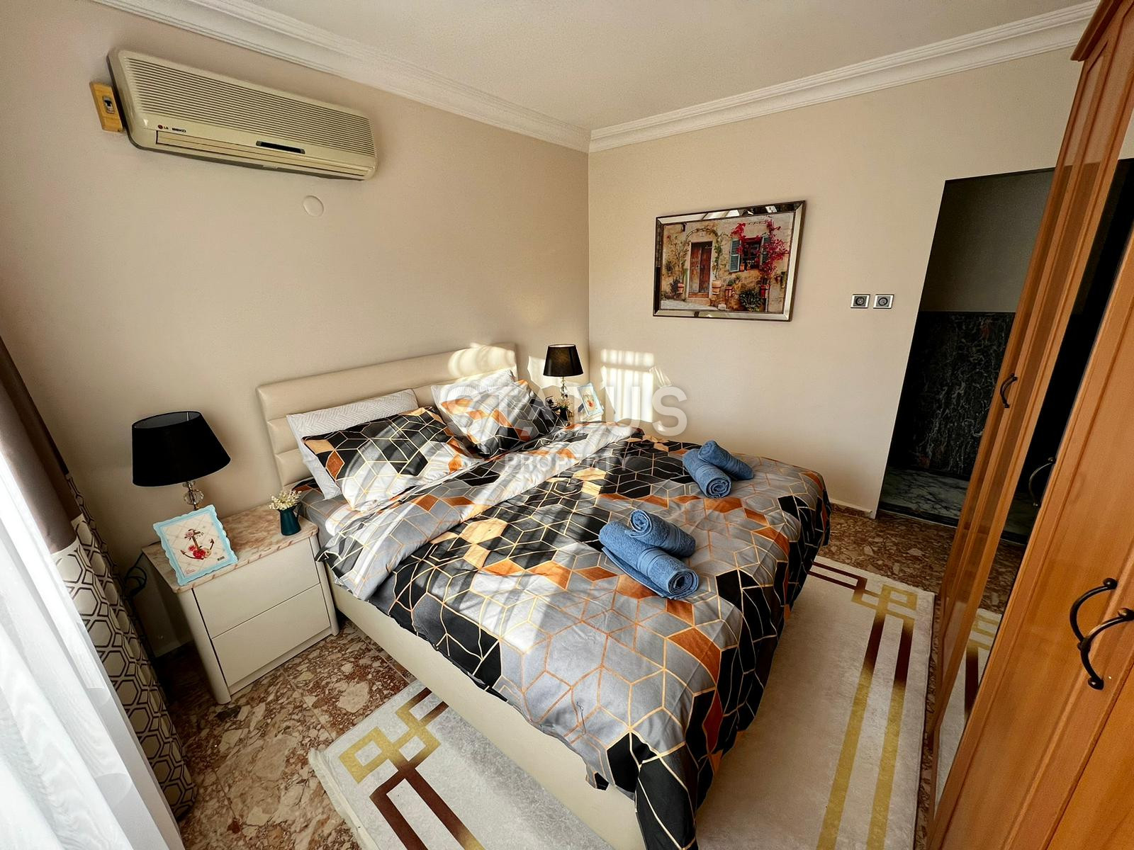 Furnished three-room apartment by the sea in Mahmutlar district, 115m2. фото 8