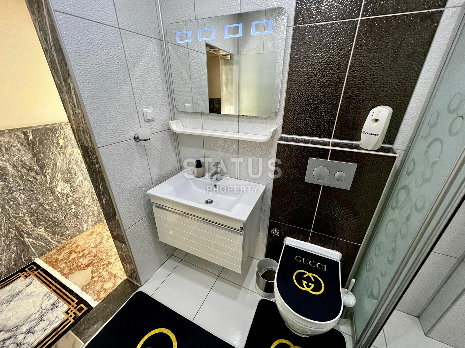 Furnished three-room apartment by the sea in Mahmutlar district, 115m2. фото 9