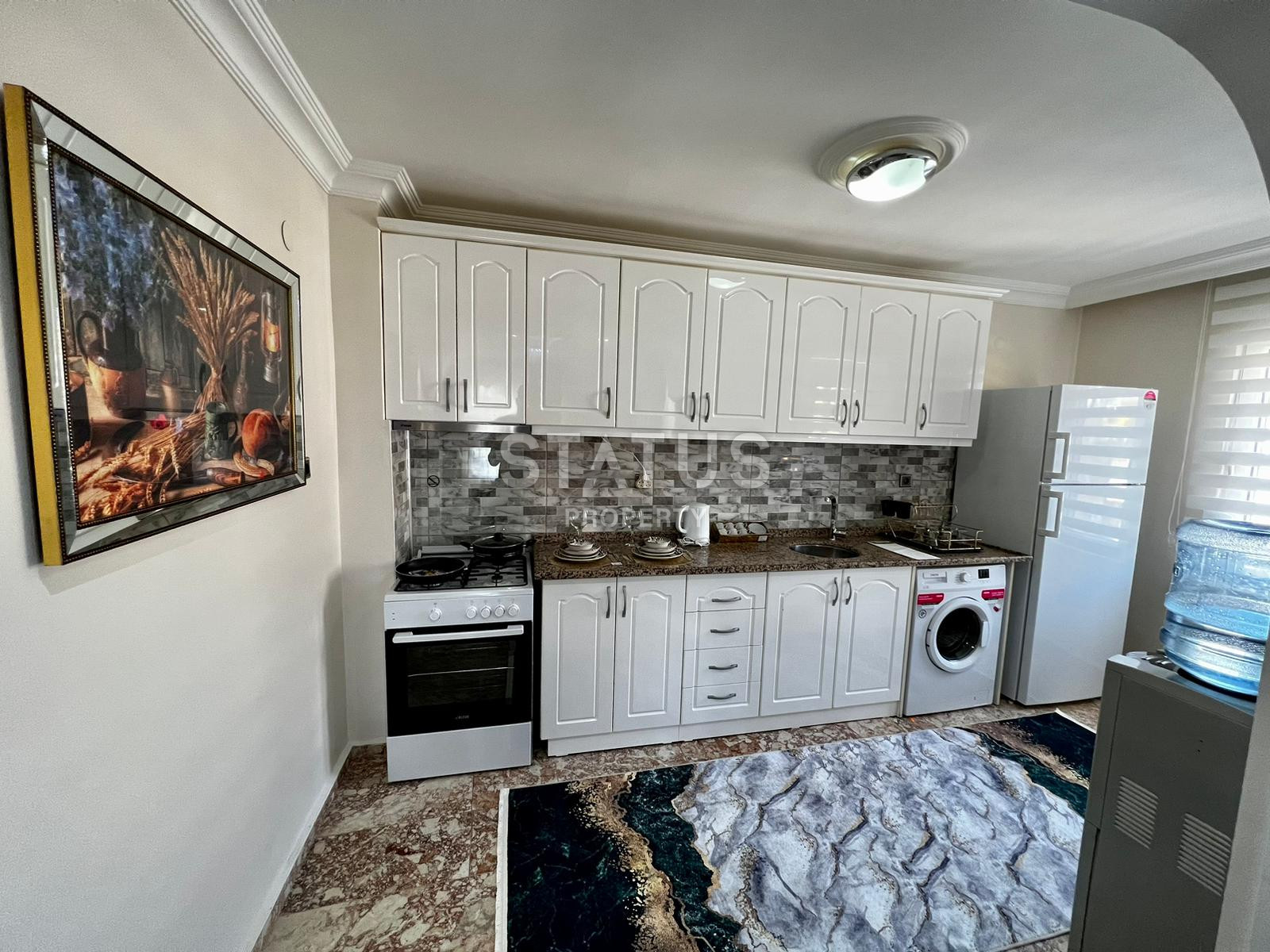 Furnished three-room apartment by the sea in Mahmutlar district, 115m2. фото 10